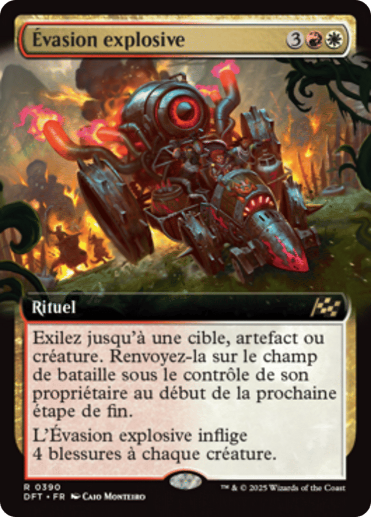 Évasion explosive — Aetherdrift — Magic: The Gathering