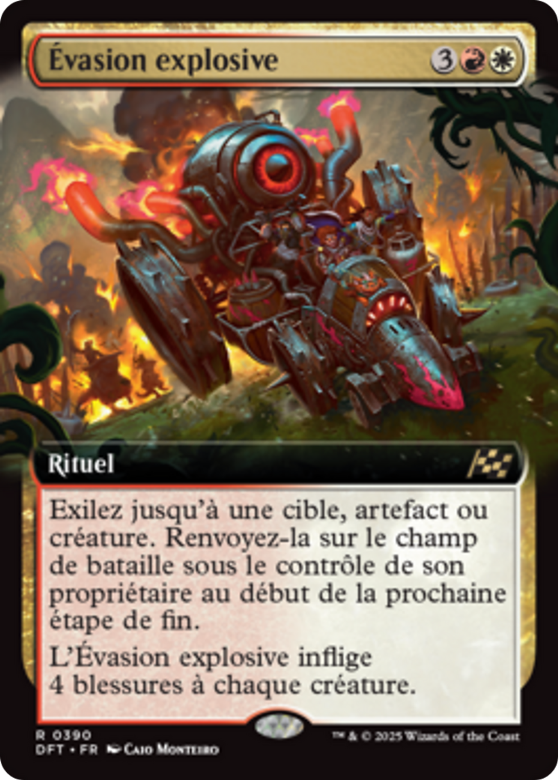 Évasion explosive — Aetherdrift — Magic: The Gathering