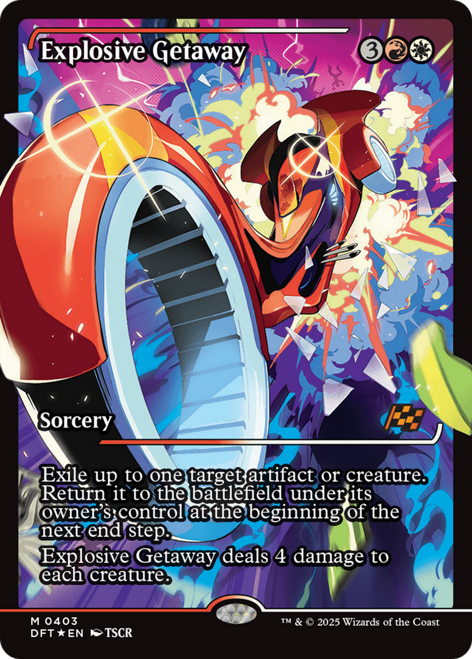 Explosive Getaway — Aetherdrift — Magic: The Gathering