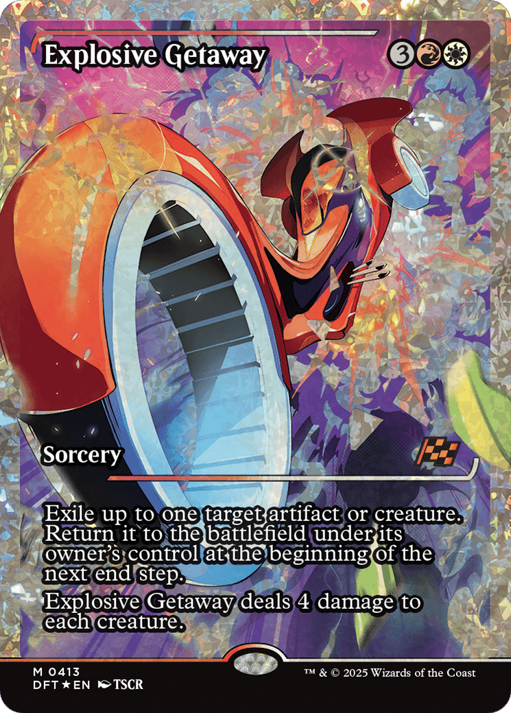 Explosive Getaway — Aetherdrift — Magic: The Gathering