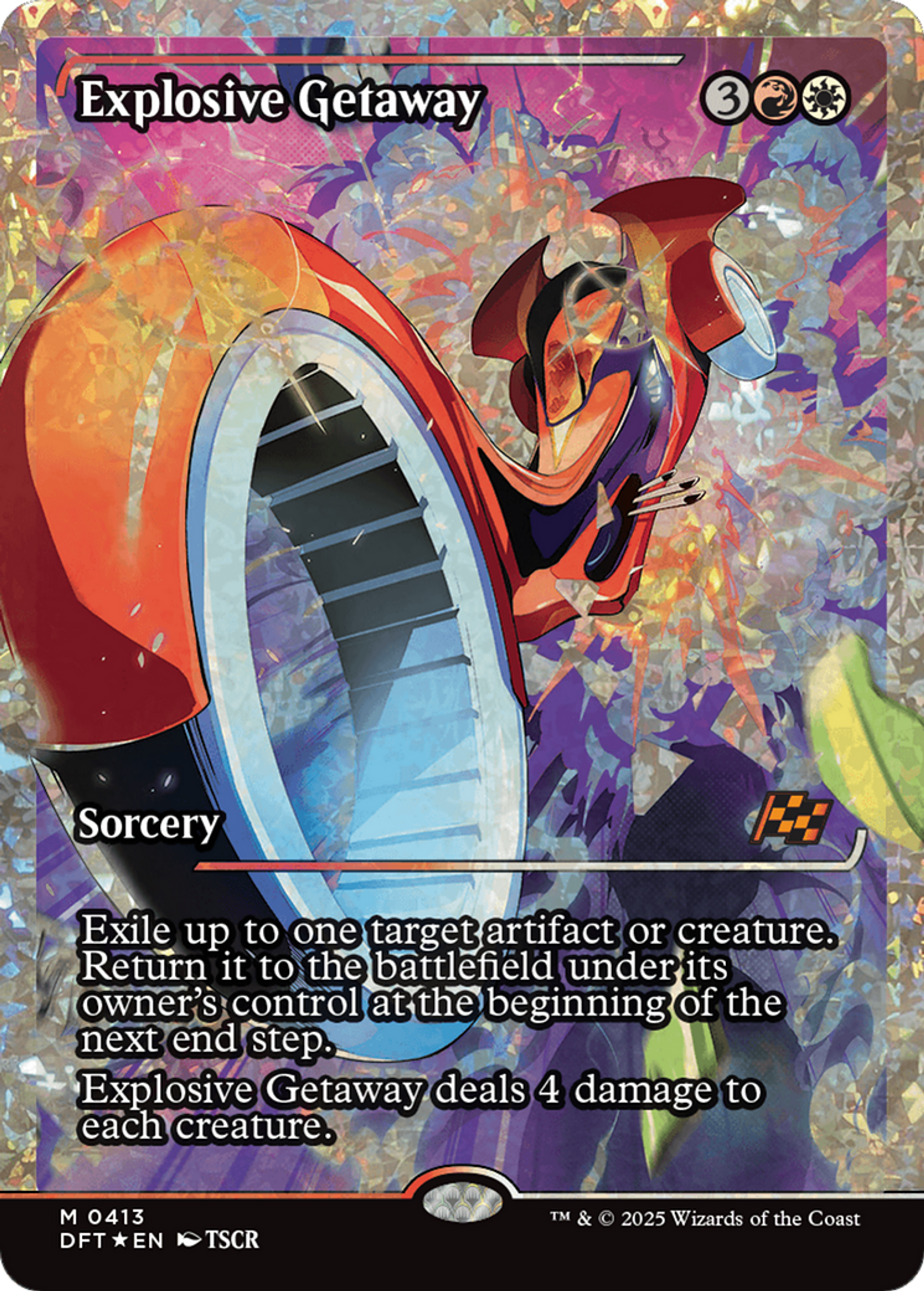 Explosive Getaway — Aetherdrift — Magic: The Gathering
