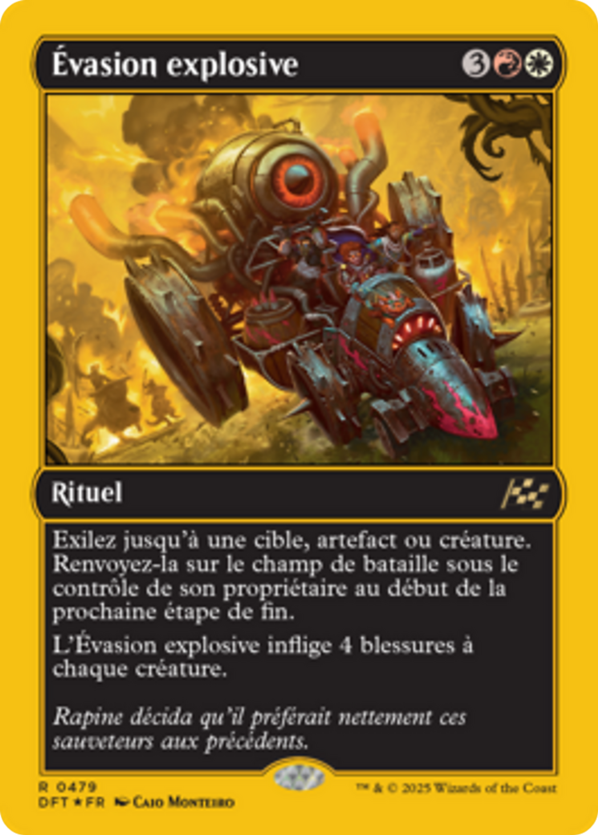 Évasion explosive — Aetherdrift — Magic: The Gathering