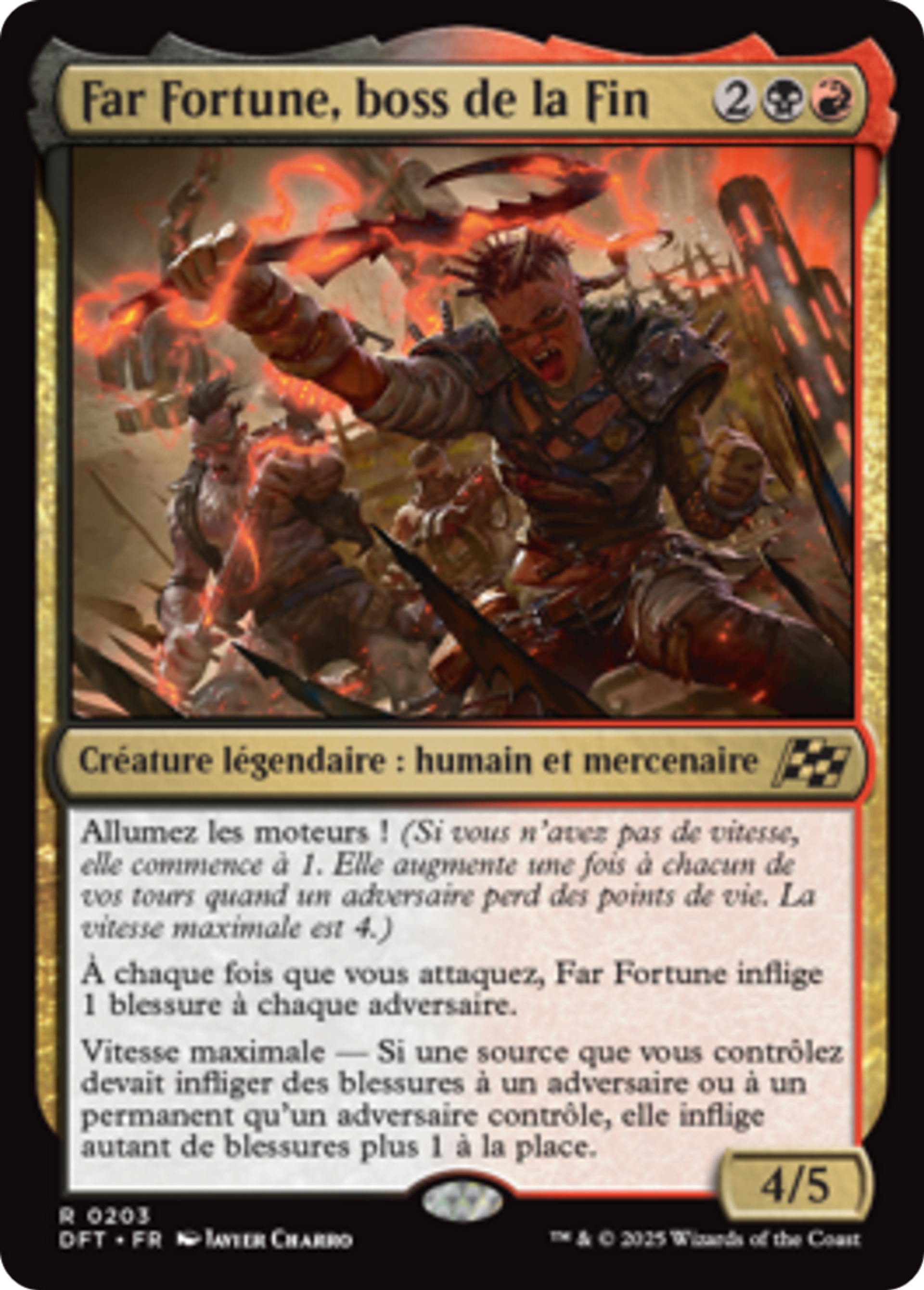 Far Fortune, boss de la Fin — Aetherdrift — Magic: The Gathering