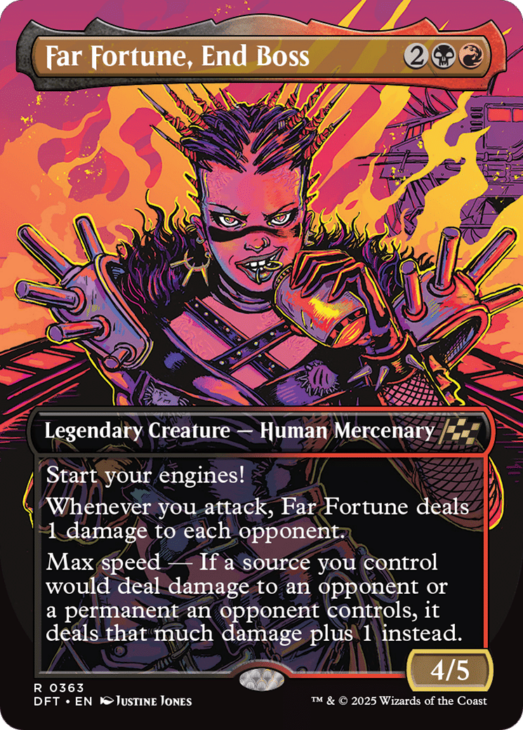 Far Fortune, End Boss — Aetherdrift — Magic: The Gathering