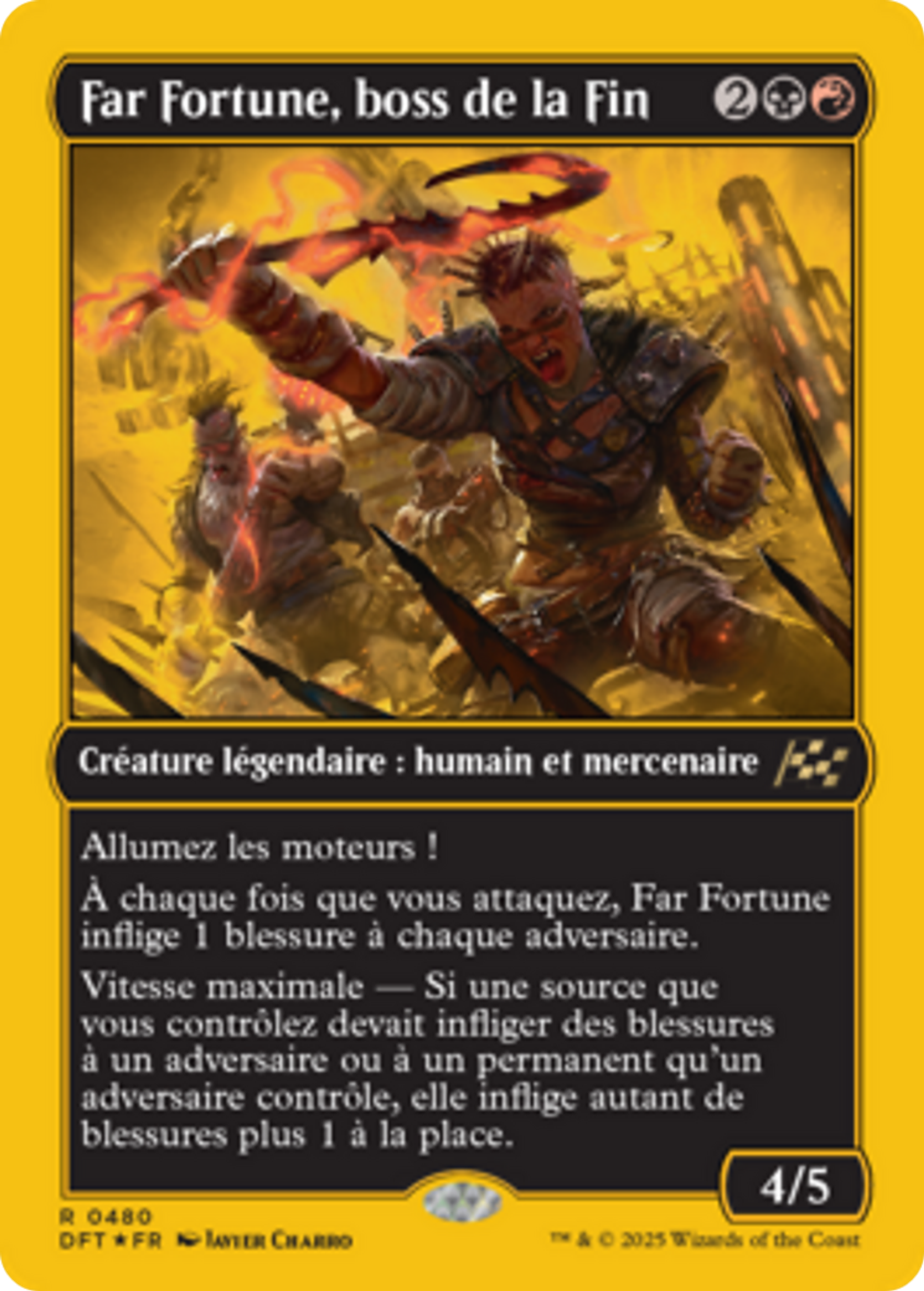 Far Fortune, boss de la Fin — Aetherdrift — Magic: The Gathering