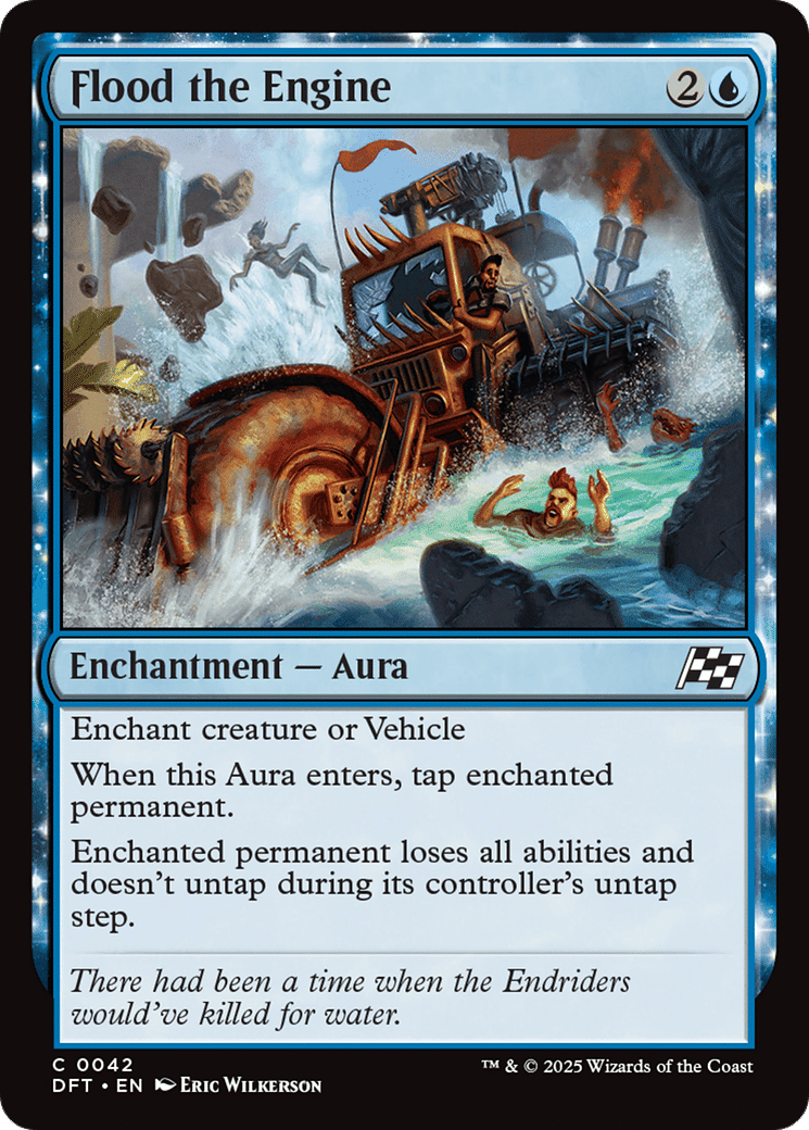 Flood the Engine — Aetherdrift — Magic: The Gathering