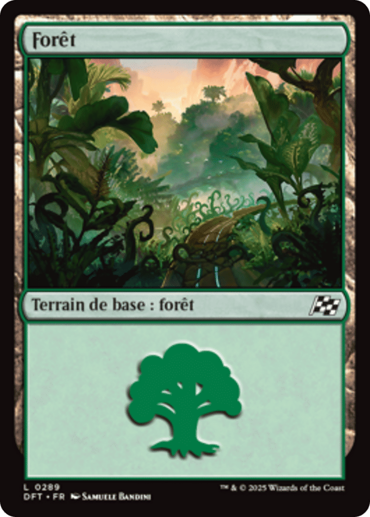 Forêt — Aetherdrift — Magic: The Gathering