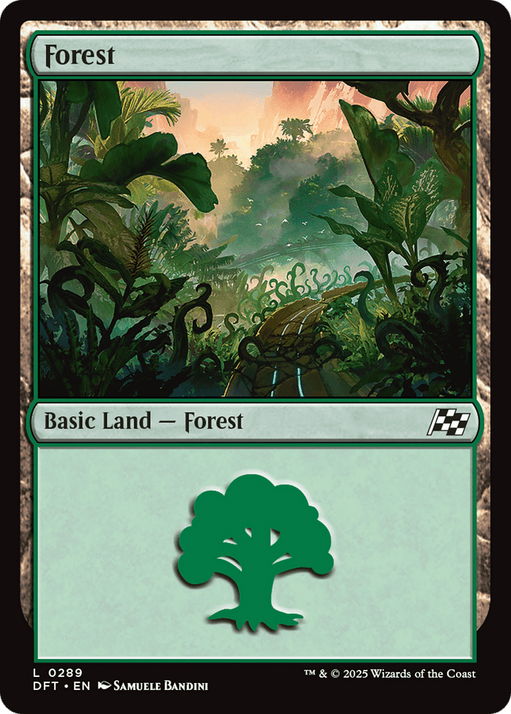 Forest — Aetherdrift — Magic: The Gathering