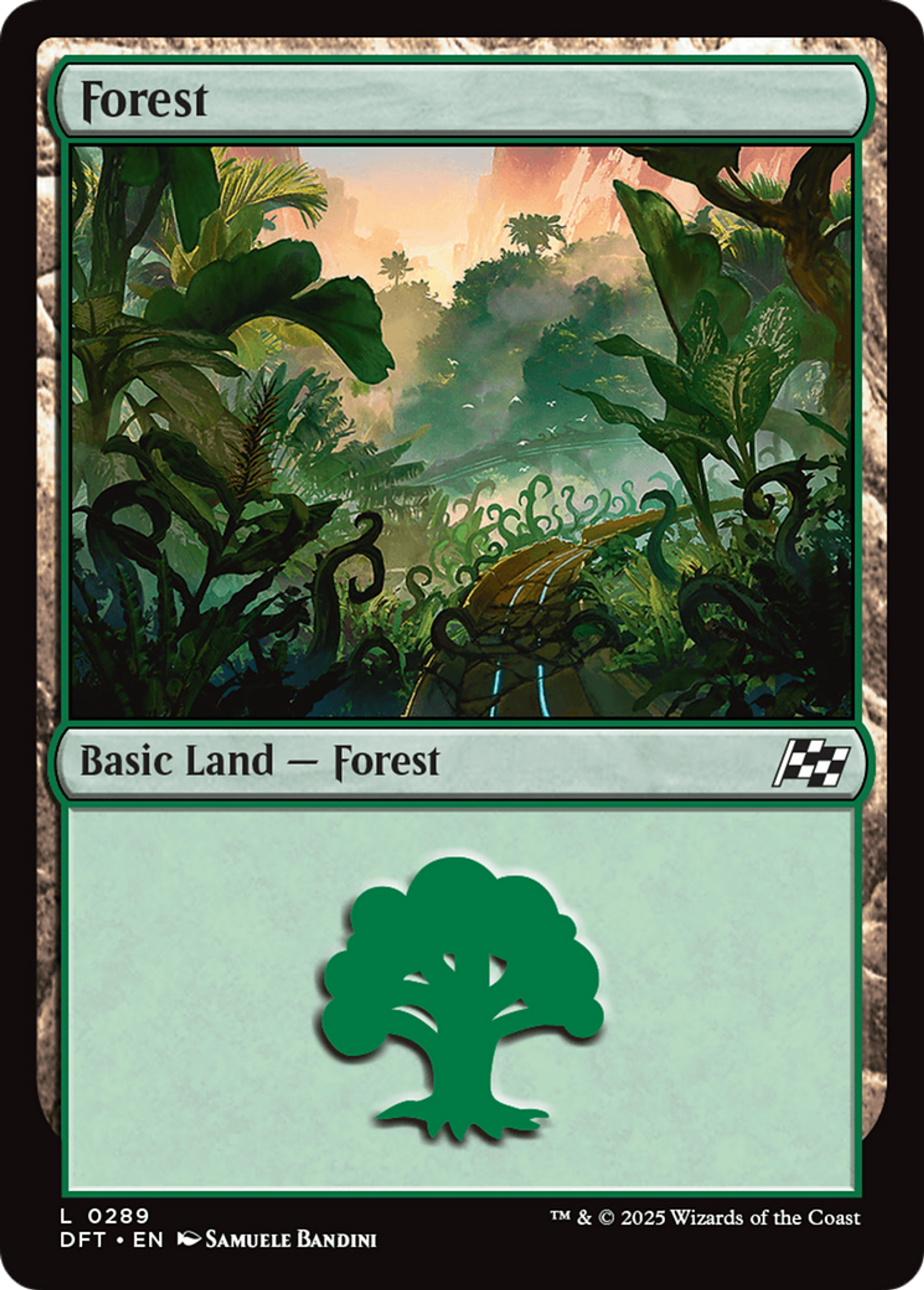 Forest — Aetherdrift — Magic: The Gathering