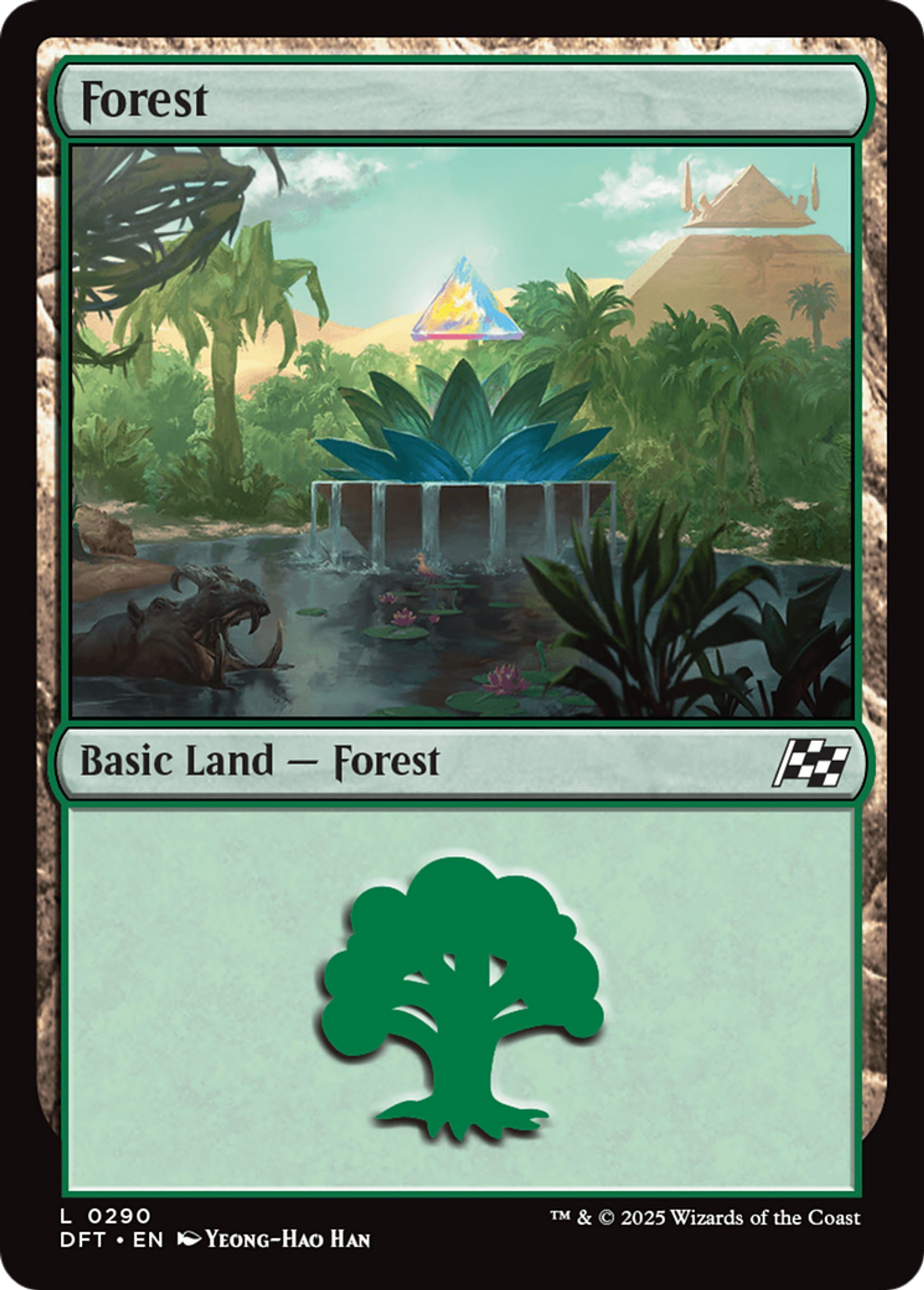 Forest — Aetherdrift — Magic: The Gathering