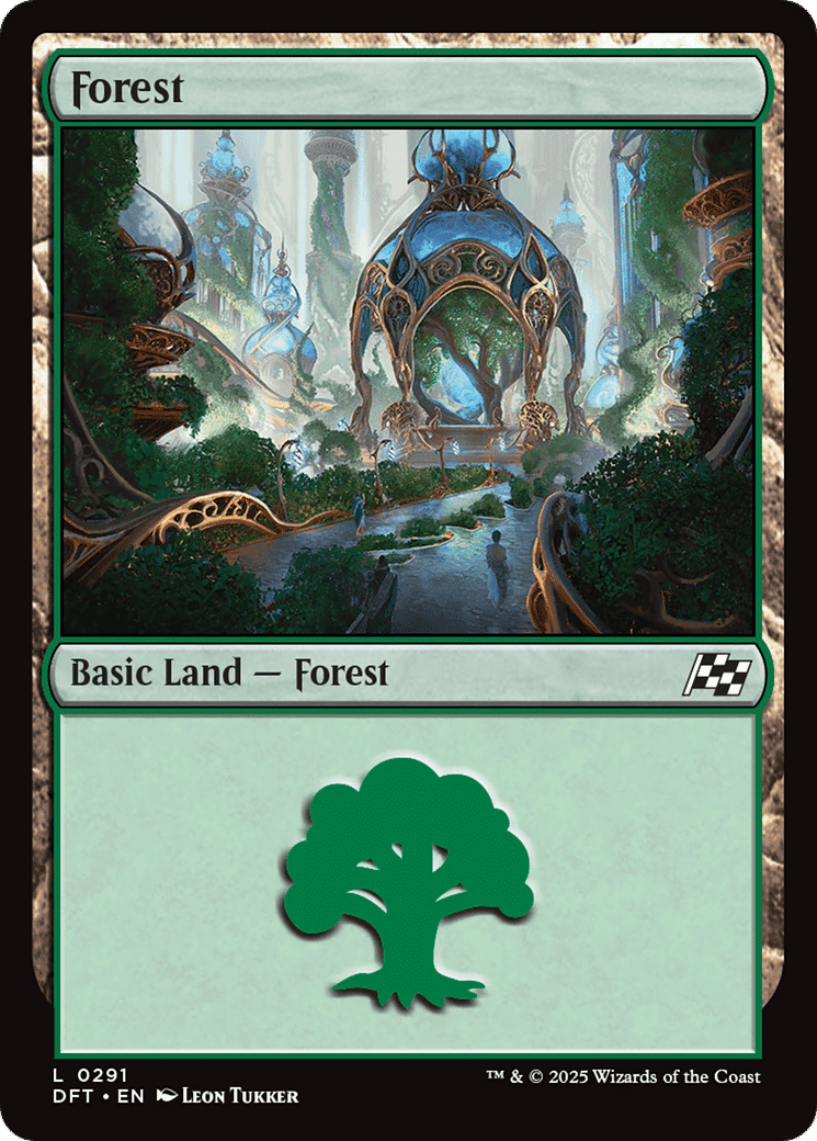 Forest — Aetherdrift — Magic: The Gathering