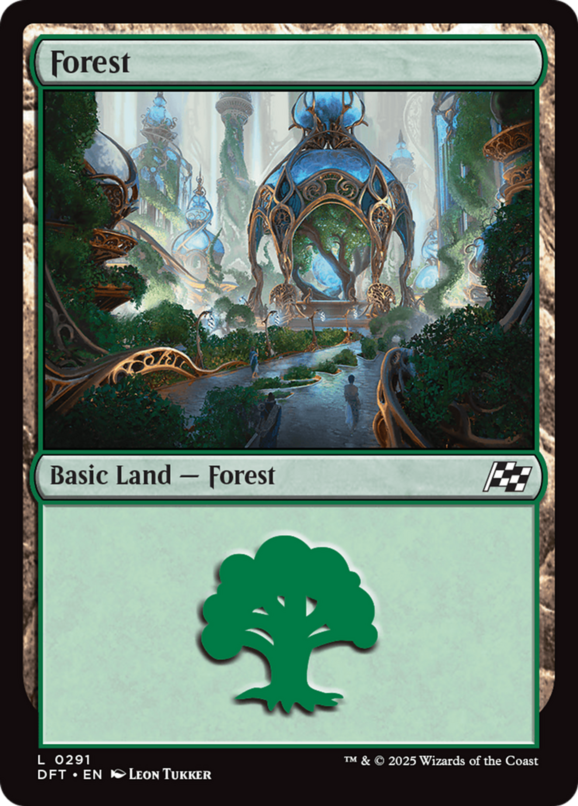 Forest — Aetherdrift — Magic: The Gathering