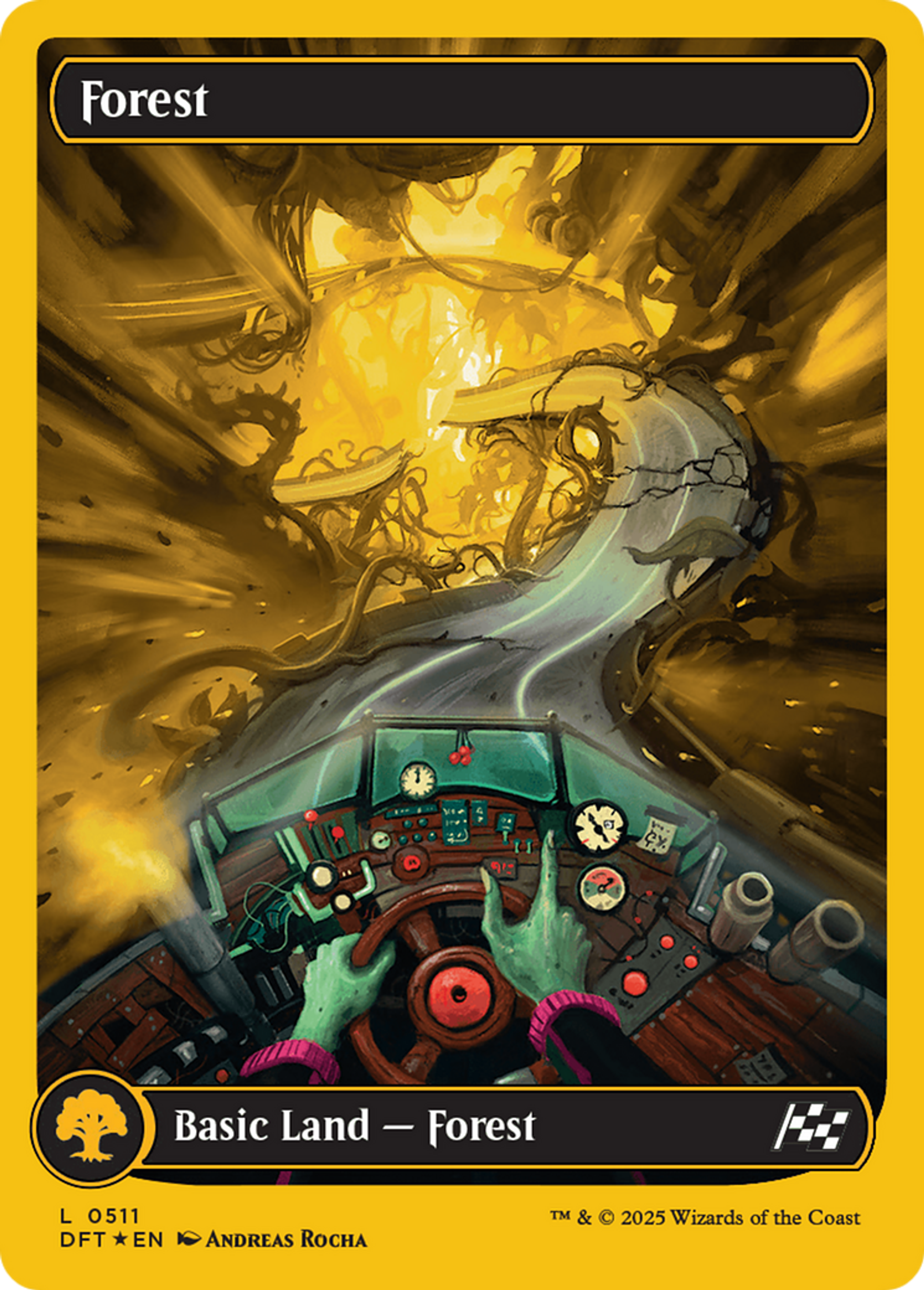 Forest — Aetherdrift — Magic: The Gathering