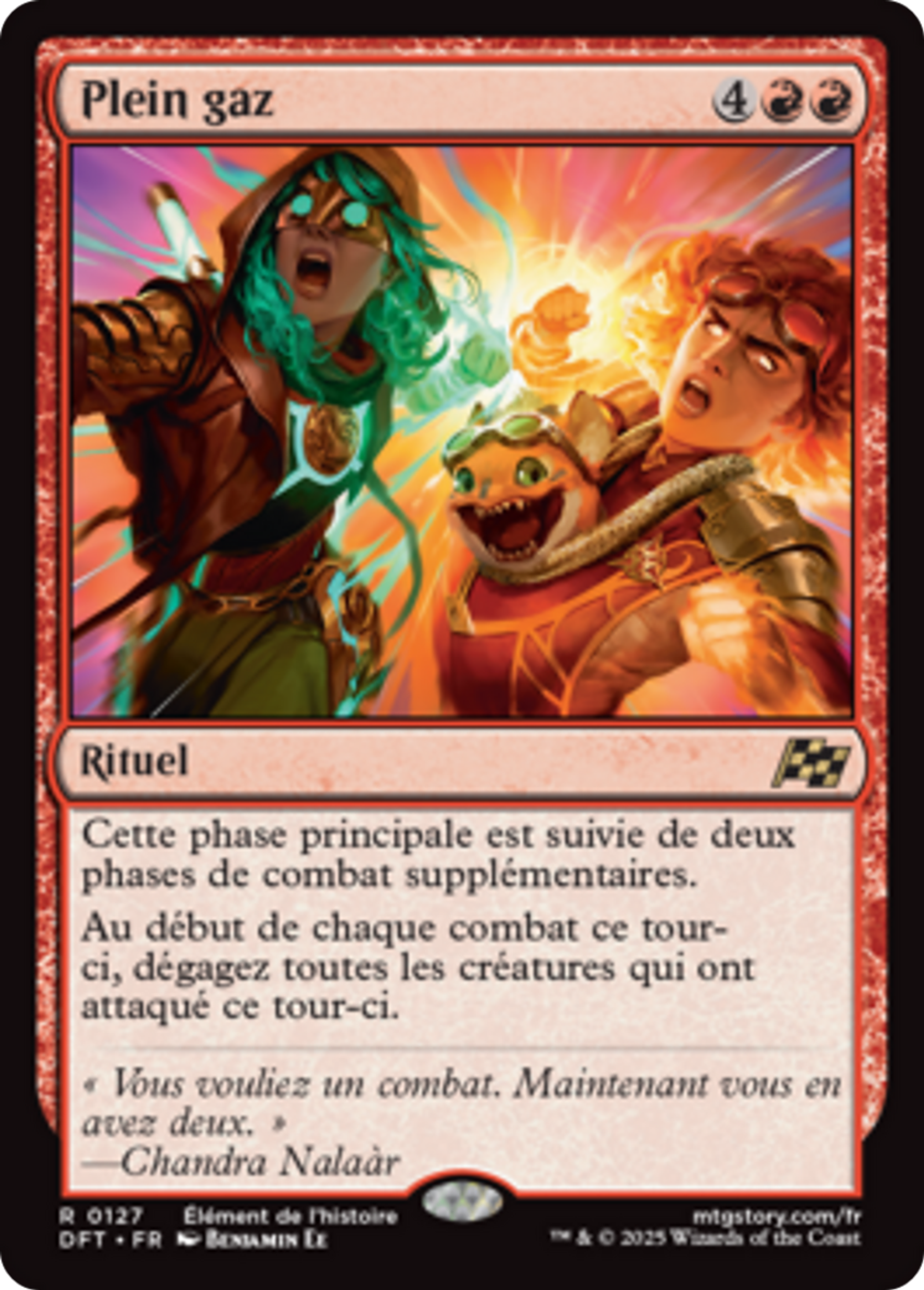 Plein gaz — Aetherdrift — Magic: The Gathering