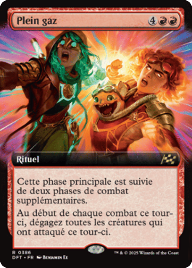 Plein gaz — Aetherdrift — Magic: The Gathering