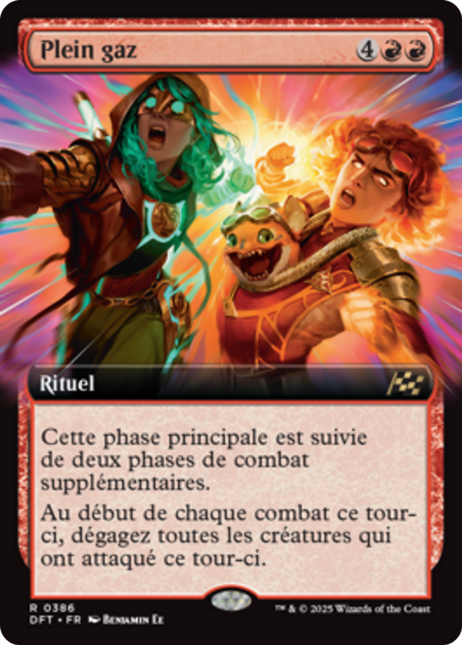 Plein gaz — Aetherdrift — Magic: The Gathering