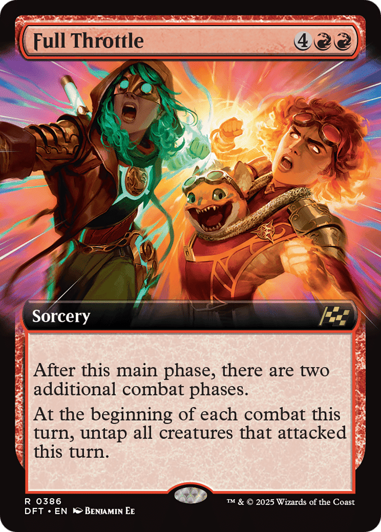 Full Throttle — Aetherdrift — Magic: The Gathering