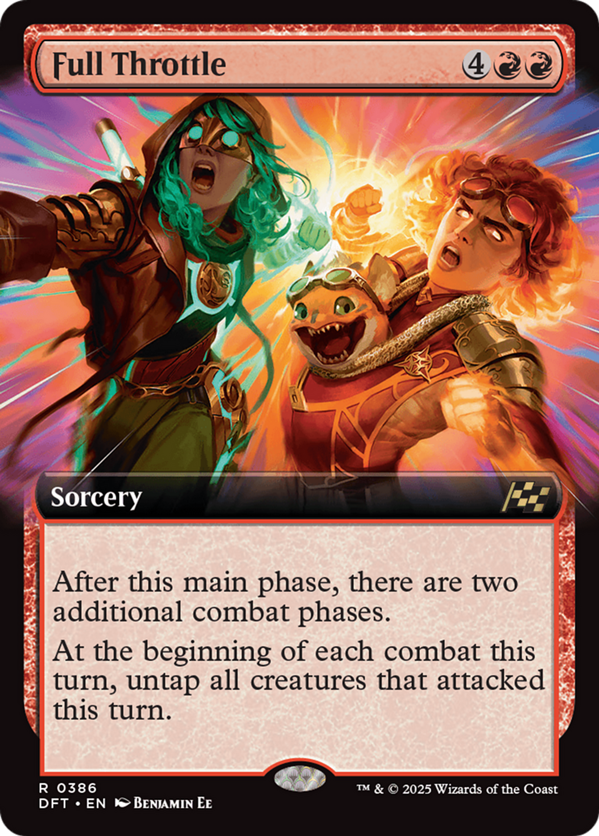 Full Throttle — Aetherdrift — Magic: The Gathering
