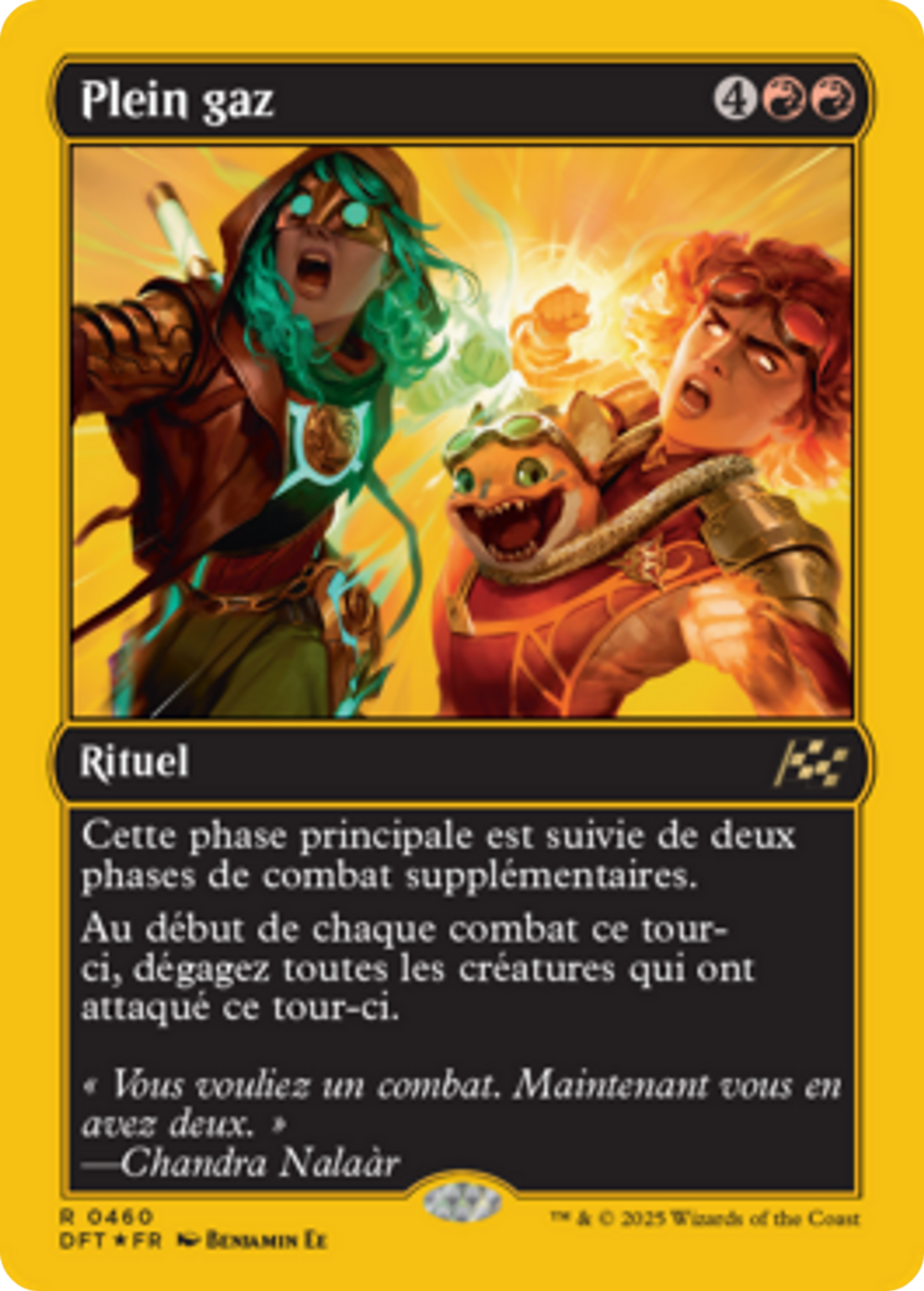Plein gaz — Aetherdrift — Magic: The Gathering