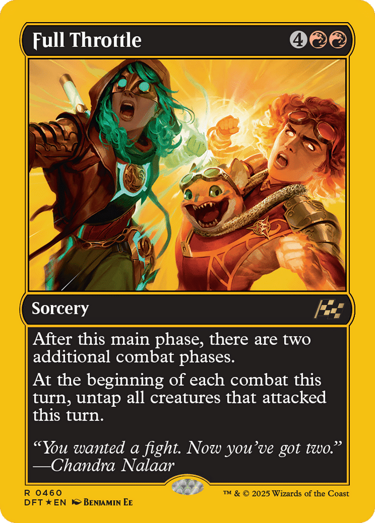 Full Throttle — Aetherdrift — Magic: The Gathering