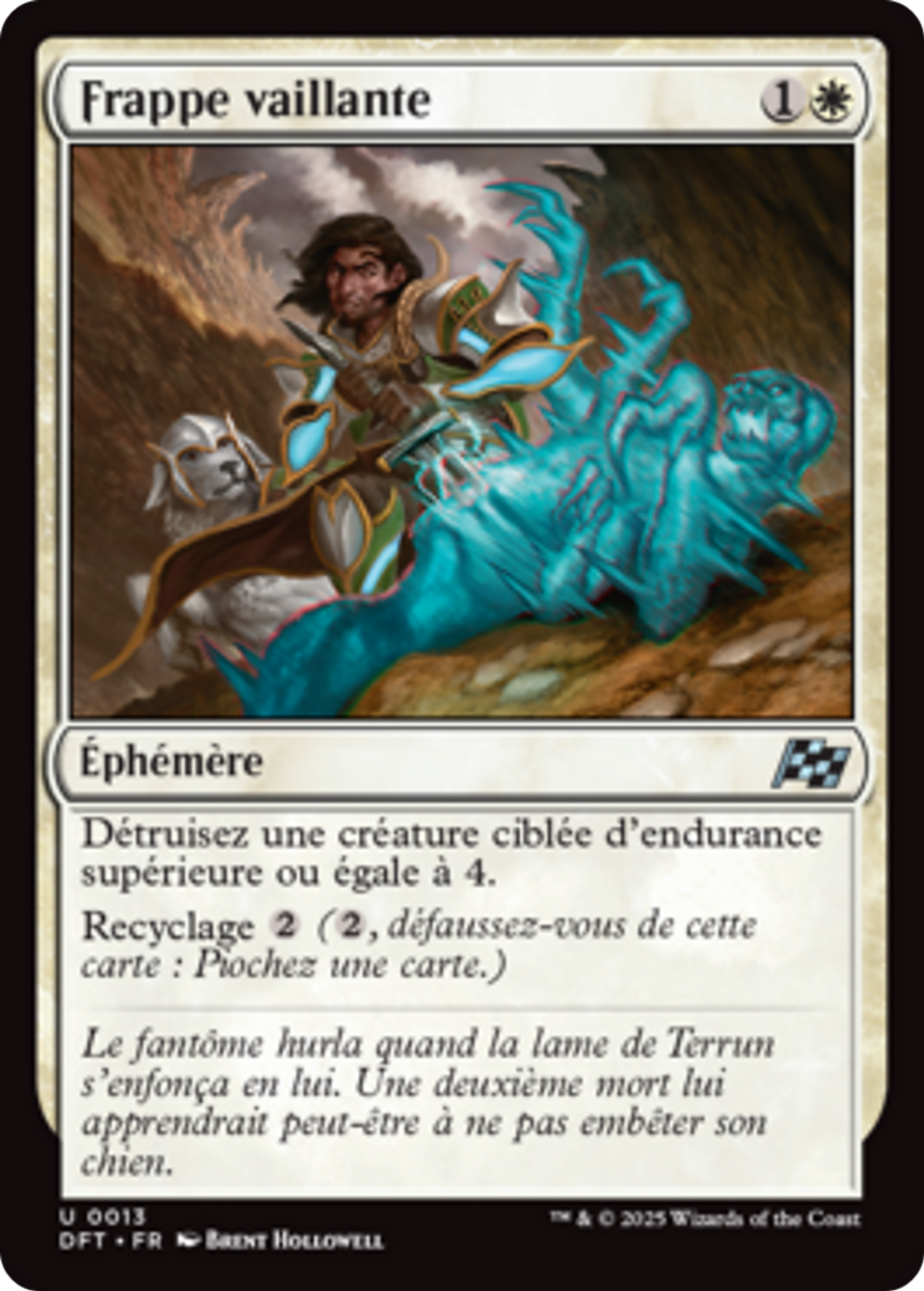 Frappe vaillante — Aetherdrift — Magic: The Gathering