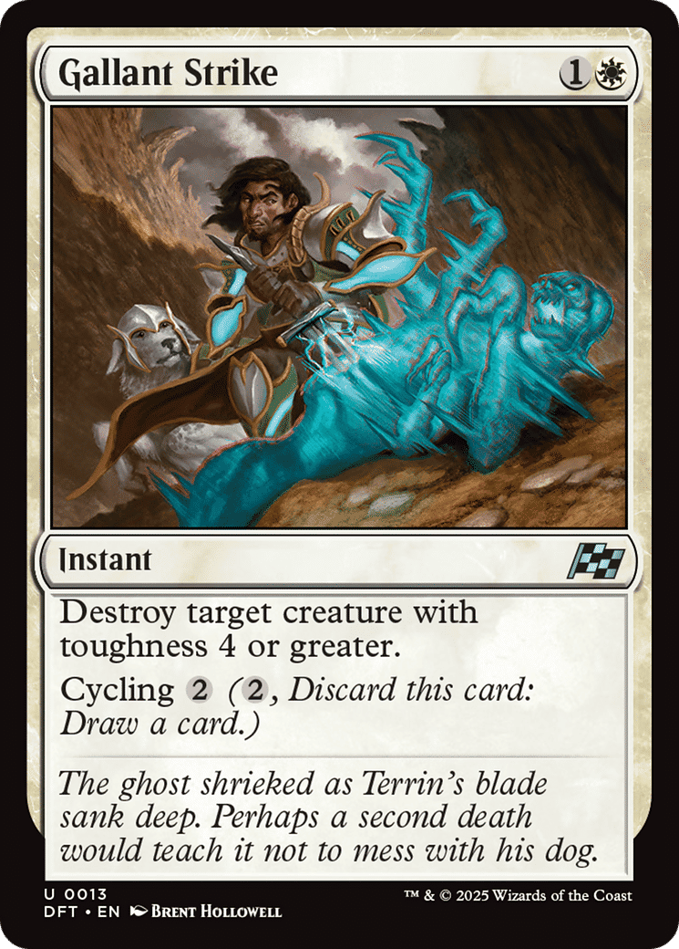Gallant Strike — Aetherdrift — Magic: The Gathering