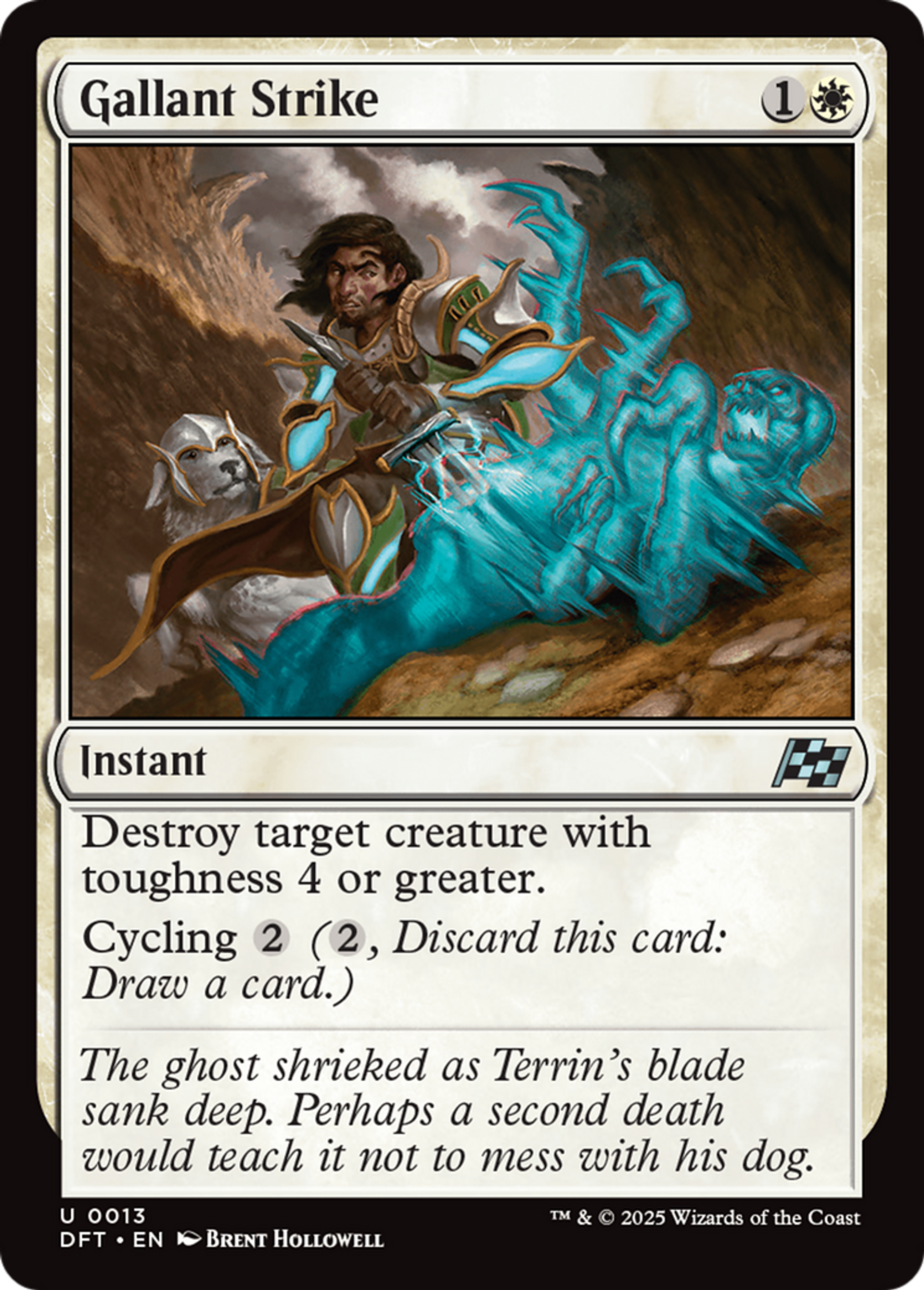 Gallant Strike — Aetherdrift — Magic: The Gathering