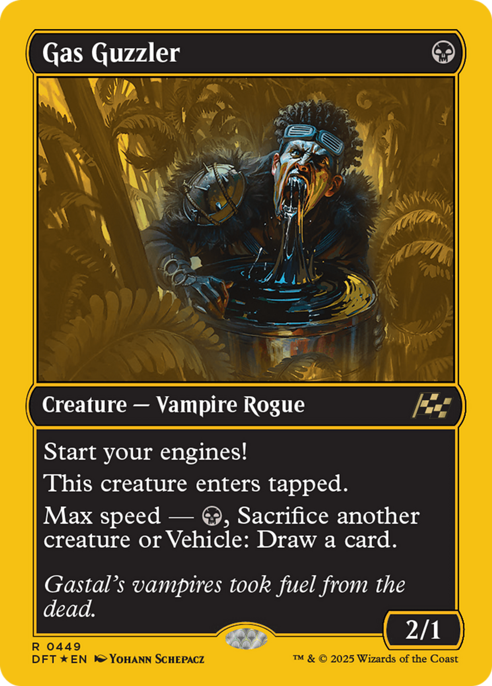 Gas Guzzler — Aetherdrift — Magic: The Gathering