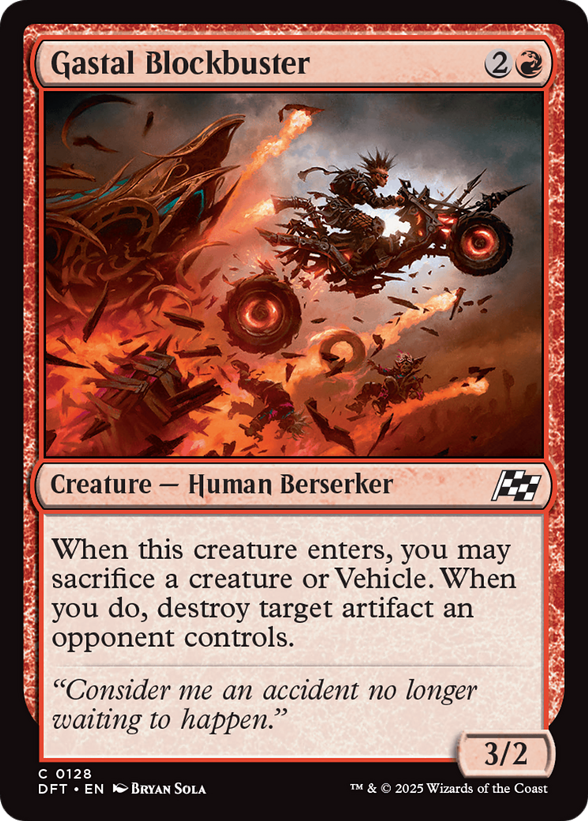 Gastal Blockbuster — Aetherdrift — Magic: The Gathering