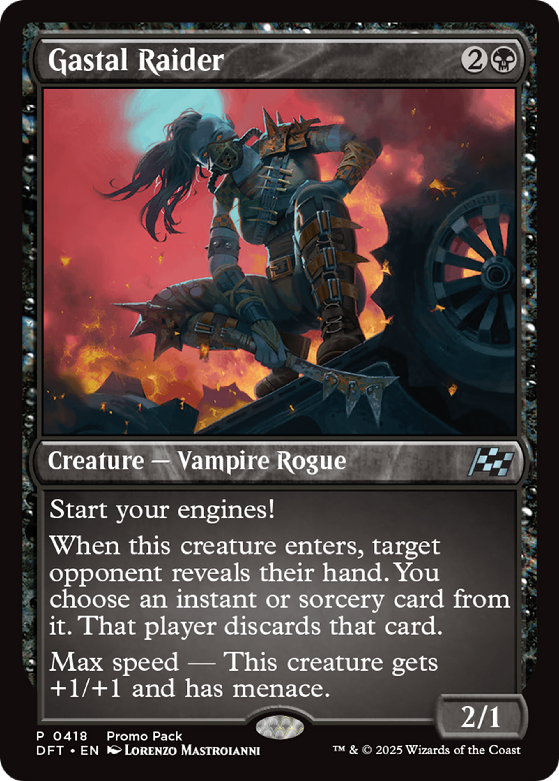 Gastal Raider — Aetherdrift — Magic: The Gathering