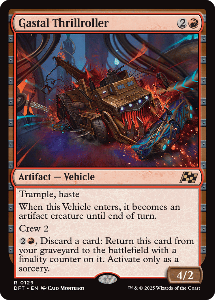 Gastal Thrillroller — Aetherdrift — Magic: The Gathering