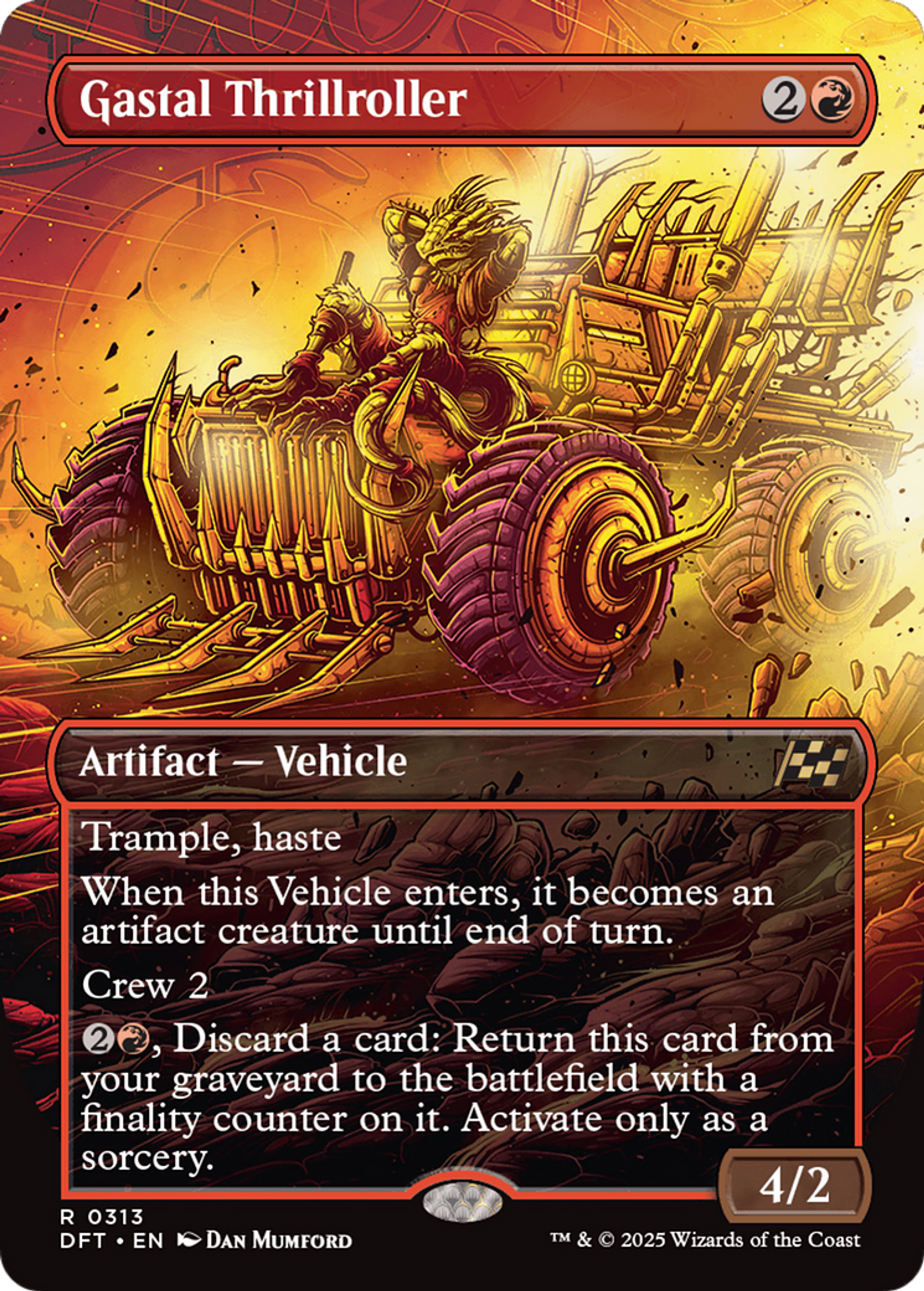 Gastal Thrillroller — Aetherdrift — Magic: The Gathering