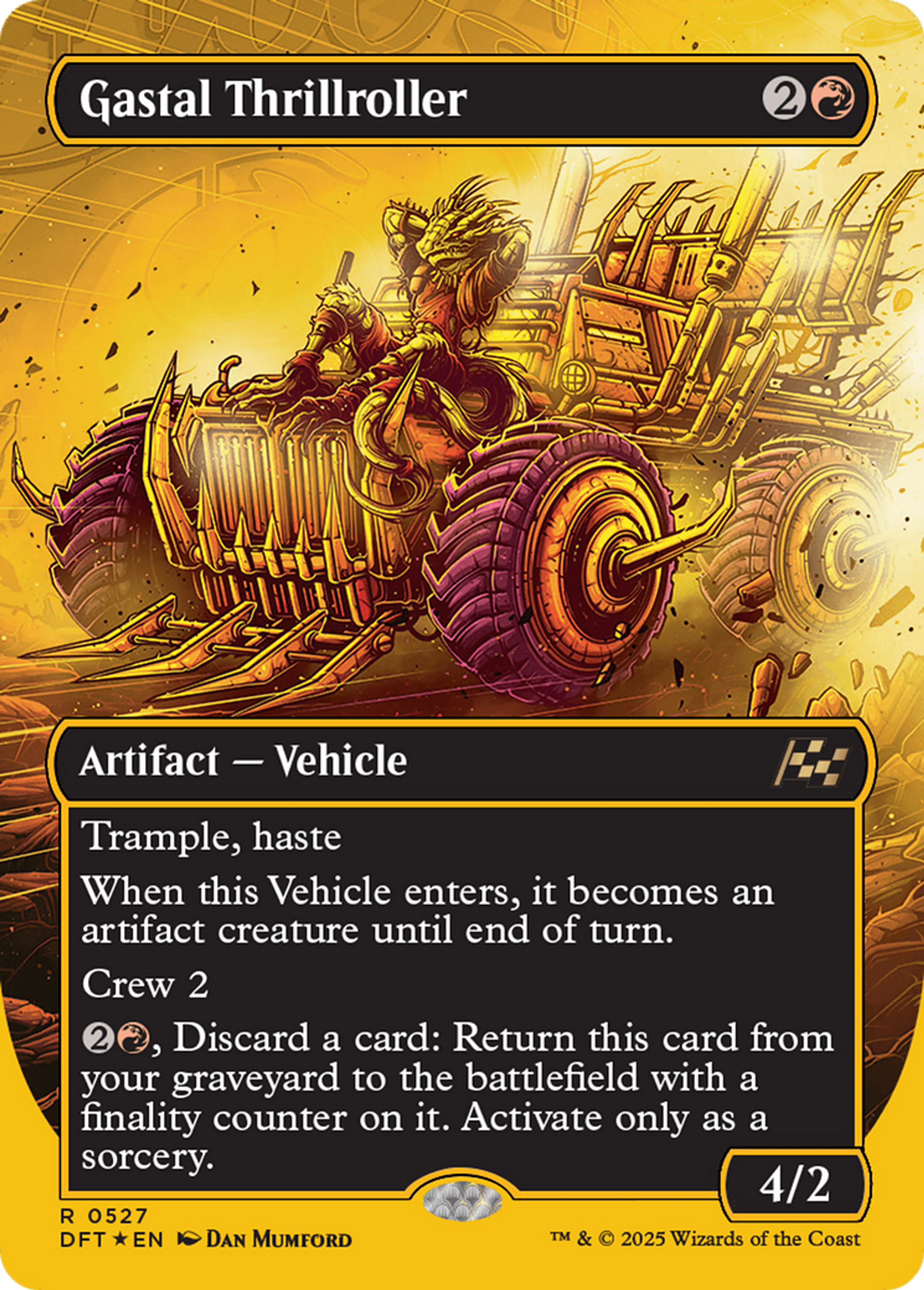 Gastal Thrillroller — Aetherdrift — Magic: The Gathering