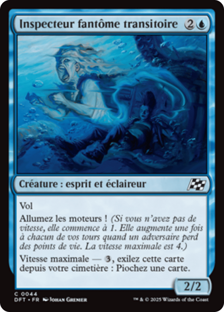 Inspecteur fantôme transitoire — Aetherdrift — Magic: The Gathering