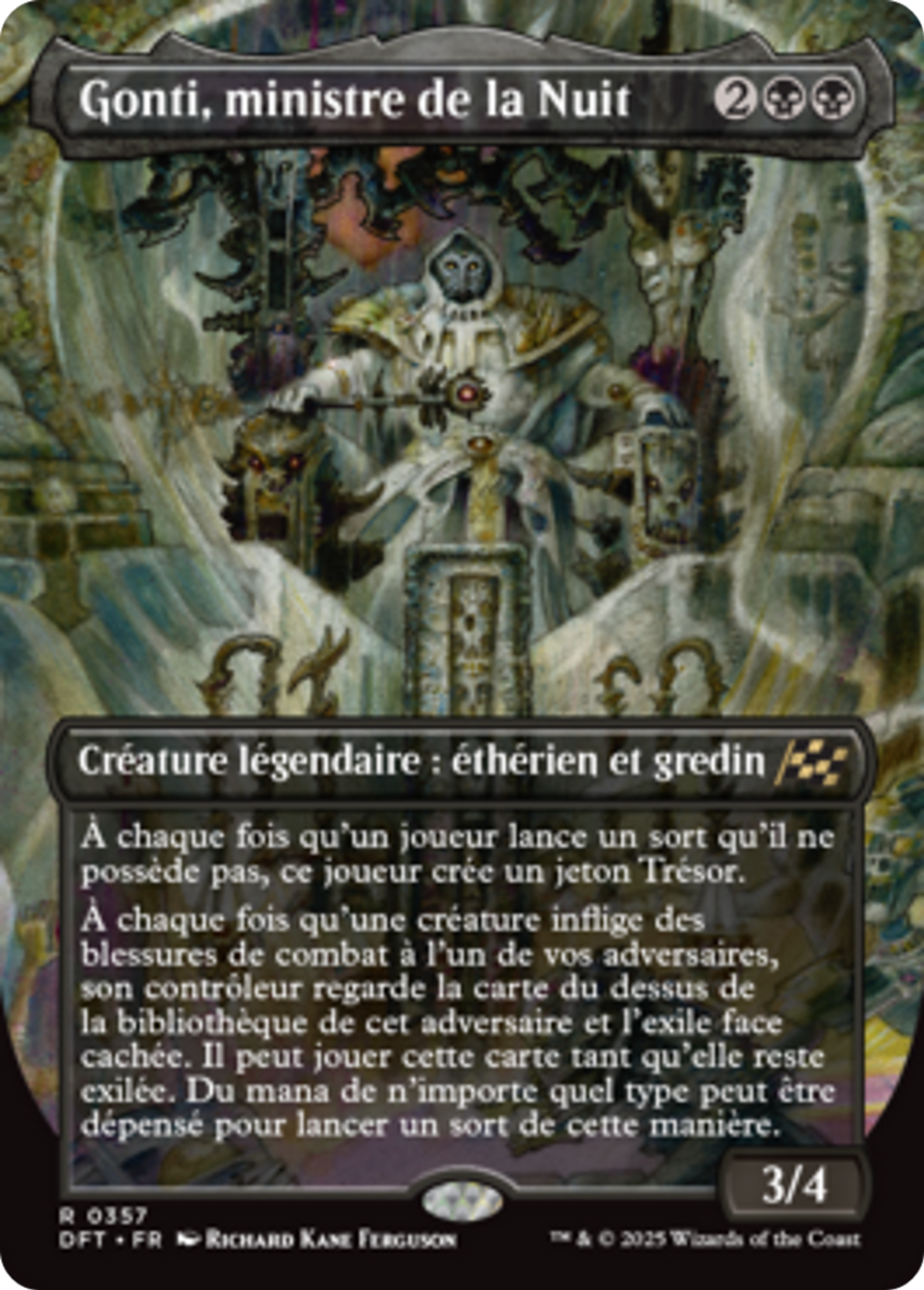 Gonti, ministre de la Nuit — Aetherdrift — Magic: The Gathering
