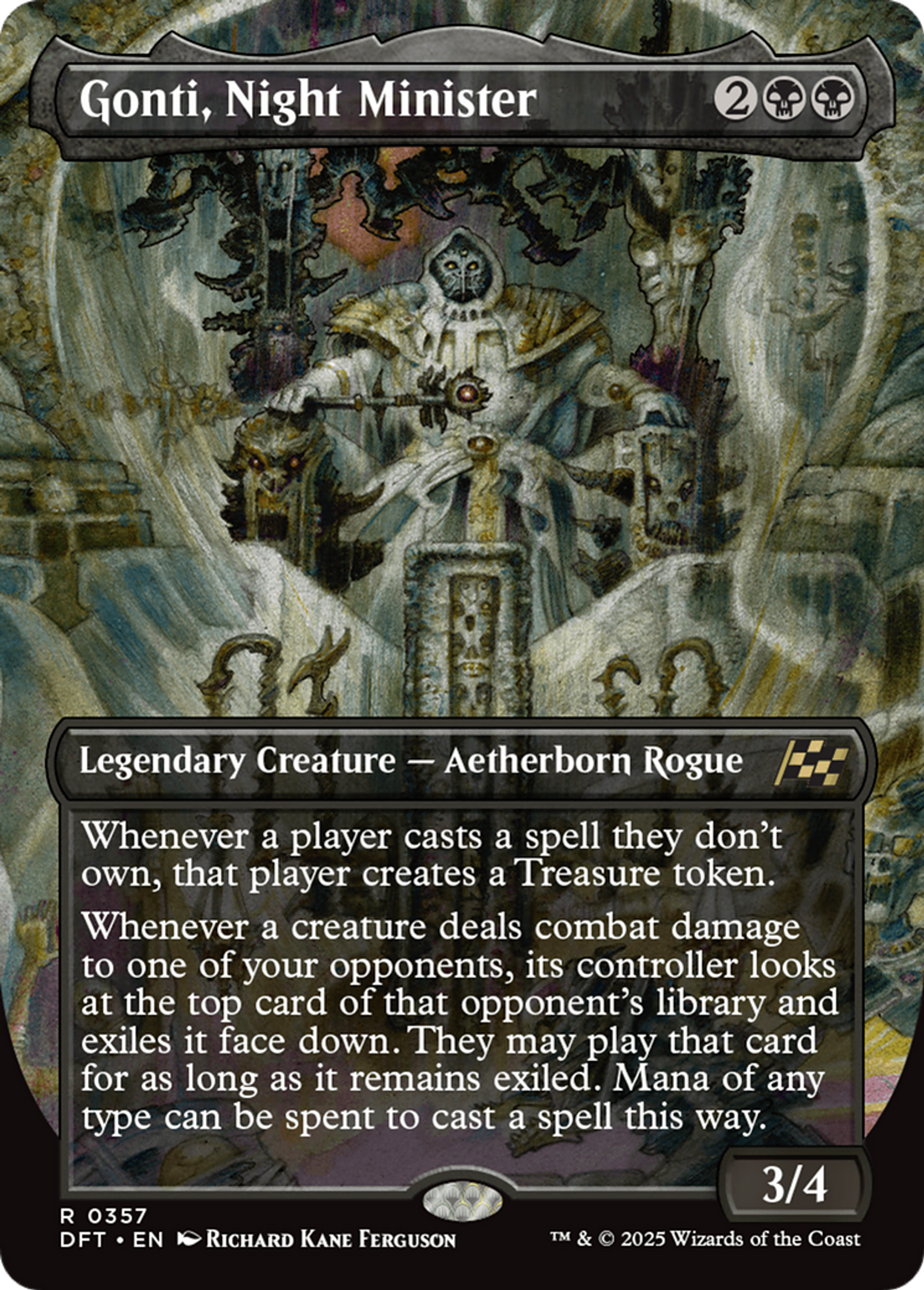 Gonti, Night Minister — Aetherdrift — Magic: The Gathering
