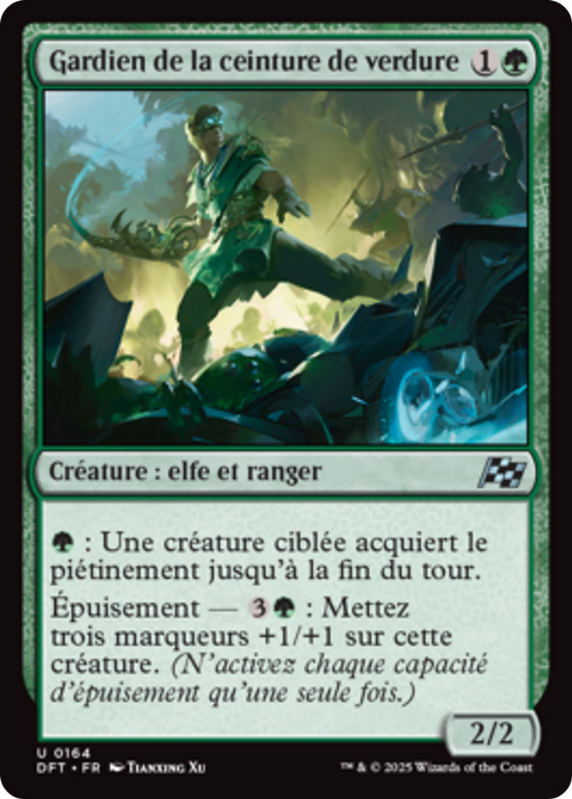 Gardien de la ceinture de verdure — Aetherdrift — Magic: The Gathering