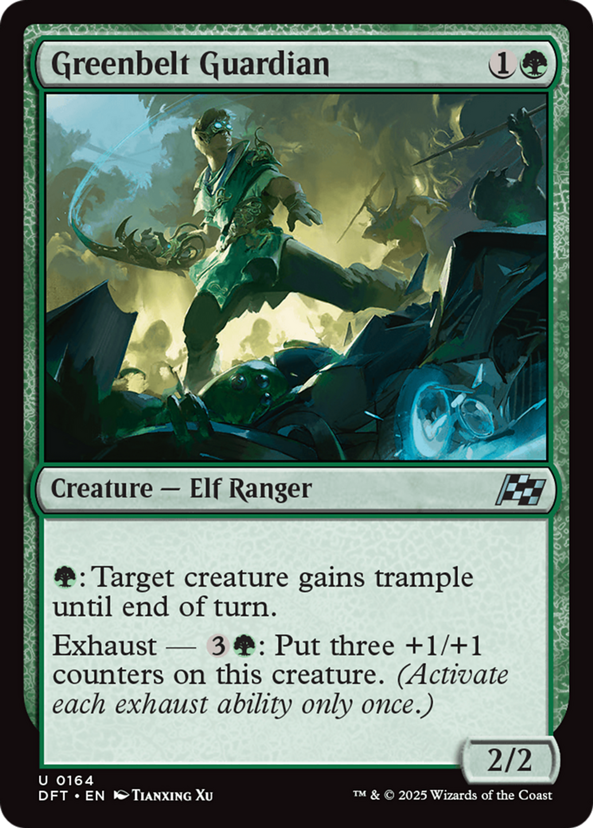 Greenbelt Guardian — Aetherdrift — Magic: The Gathering