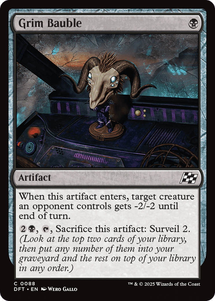 Babiole sinistre — Aetherdrift — Magic: The Gathering