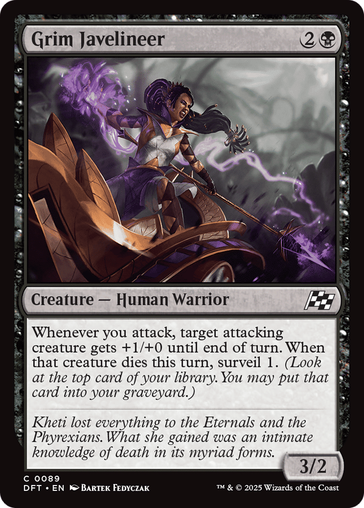 Javelinière sinistre — Aetherdrift — Magic: The Gathering