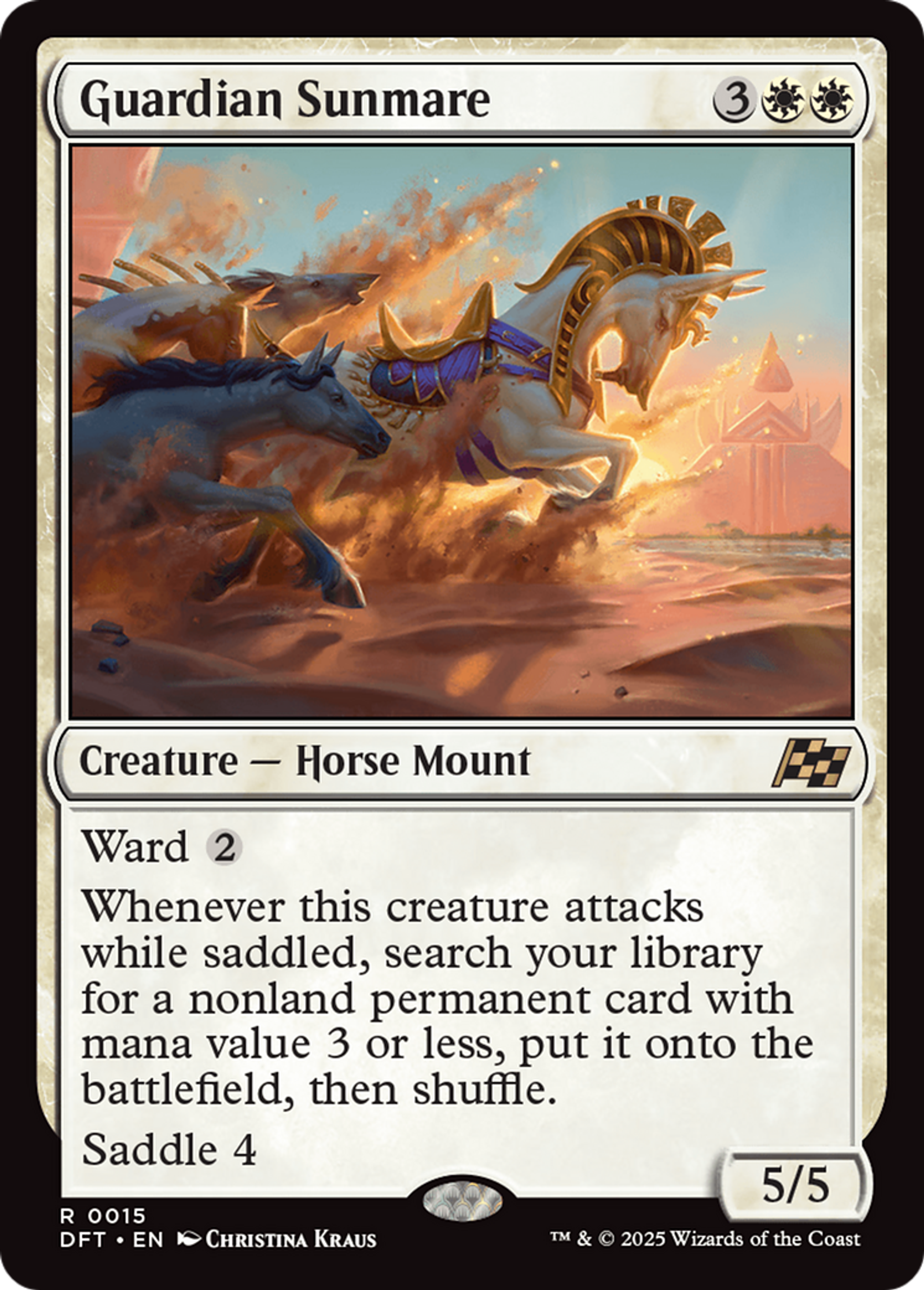 Guardian Sunmare — Aetherdrift — Magic: The Gathering