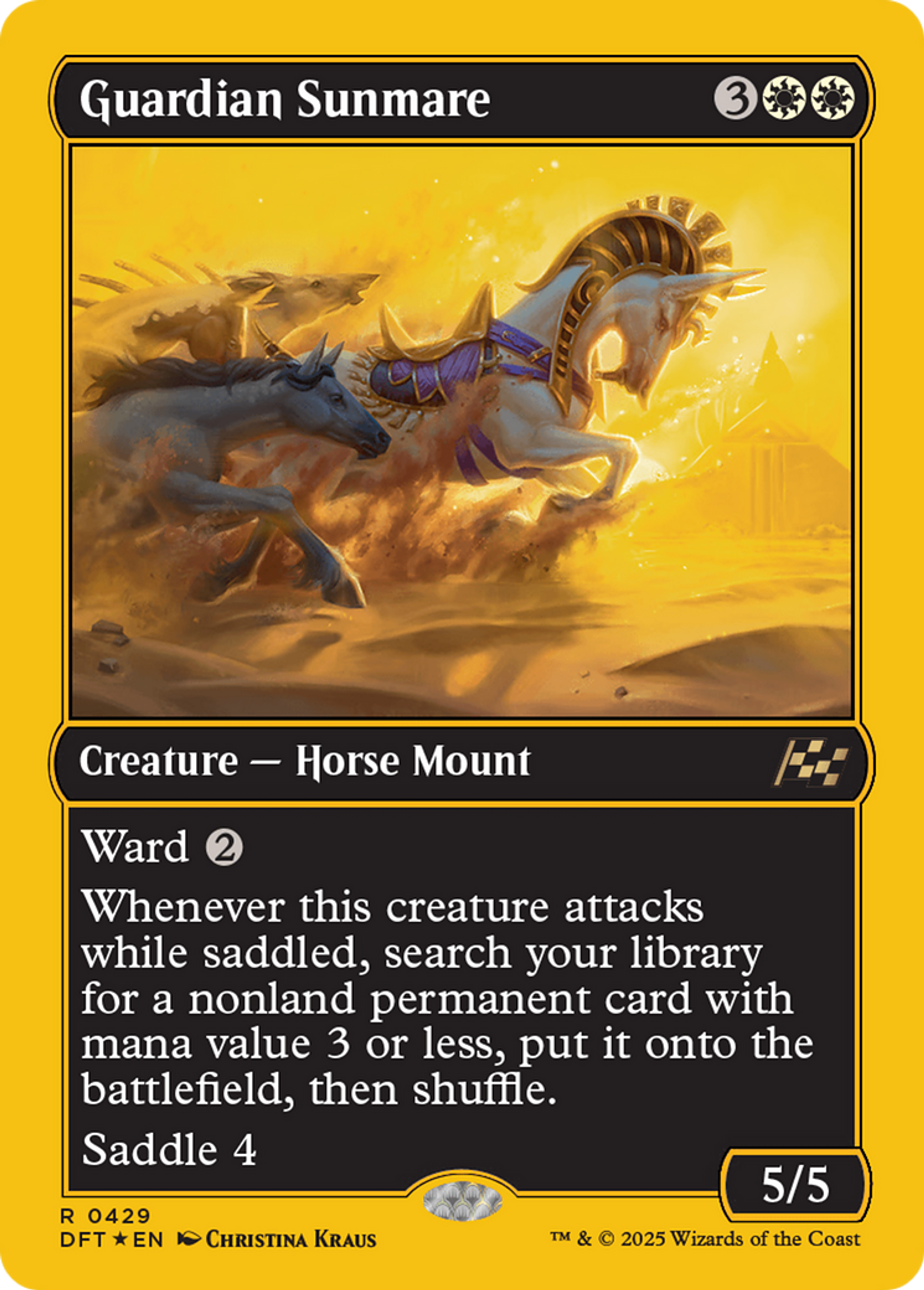 Guardian Sunmare — Aetherdrift — Magic: The Gathering