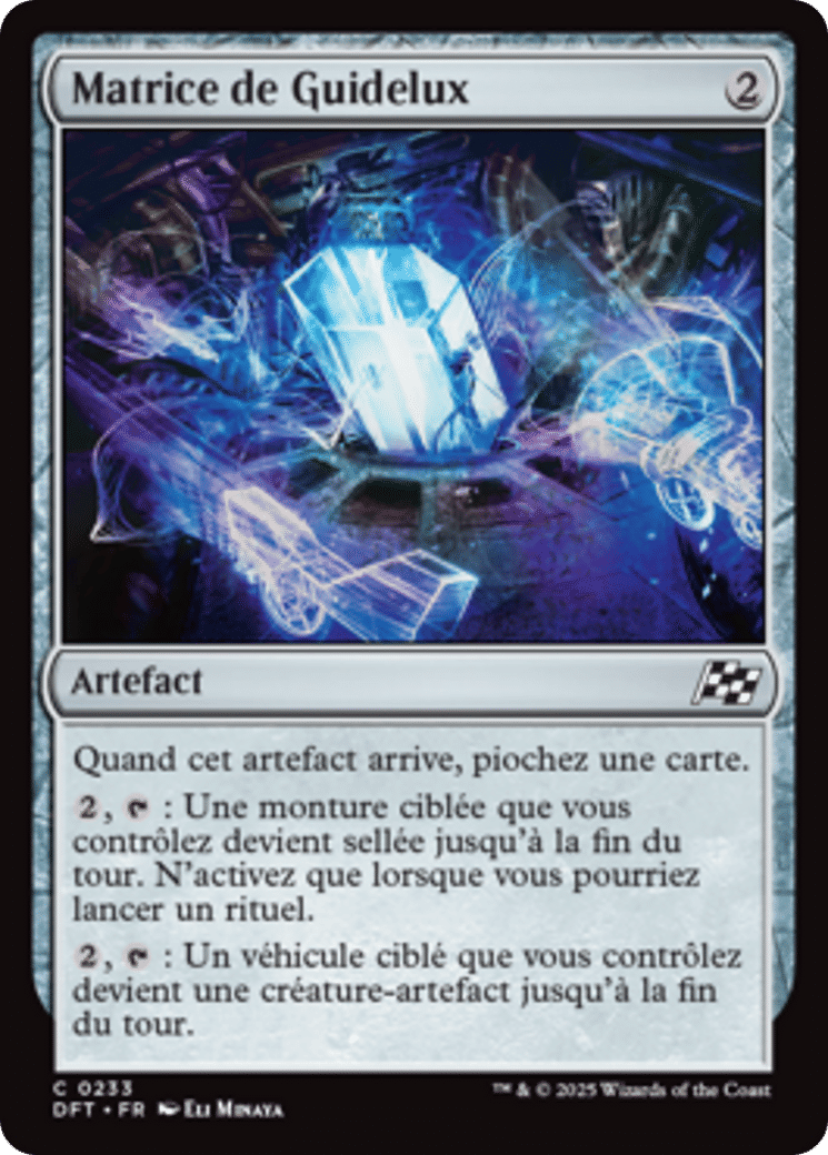 Matrice de Guidelux — Aetherdrift — Magic: The Gathering
