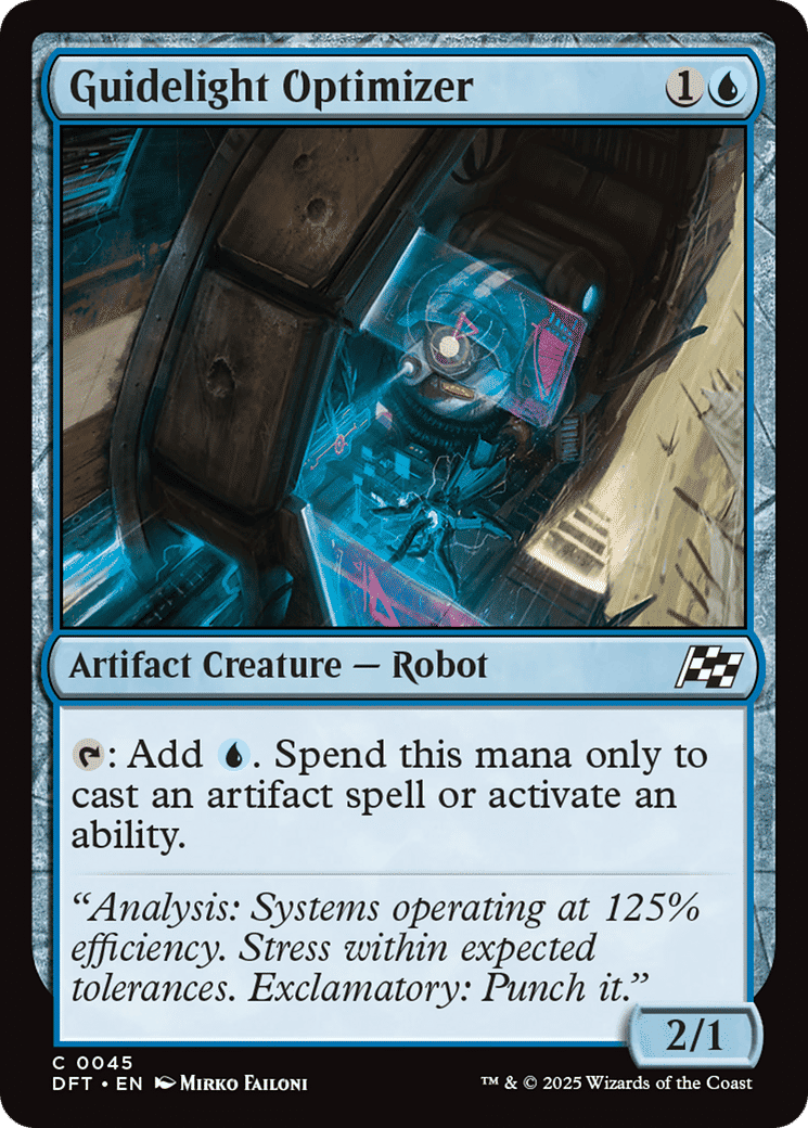 Guidelight Optimizer — Aetherdrift — Magic: The Gathering