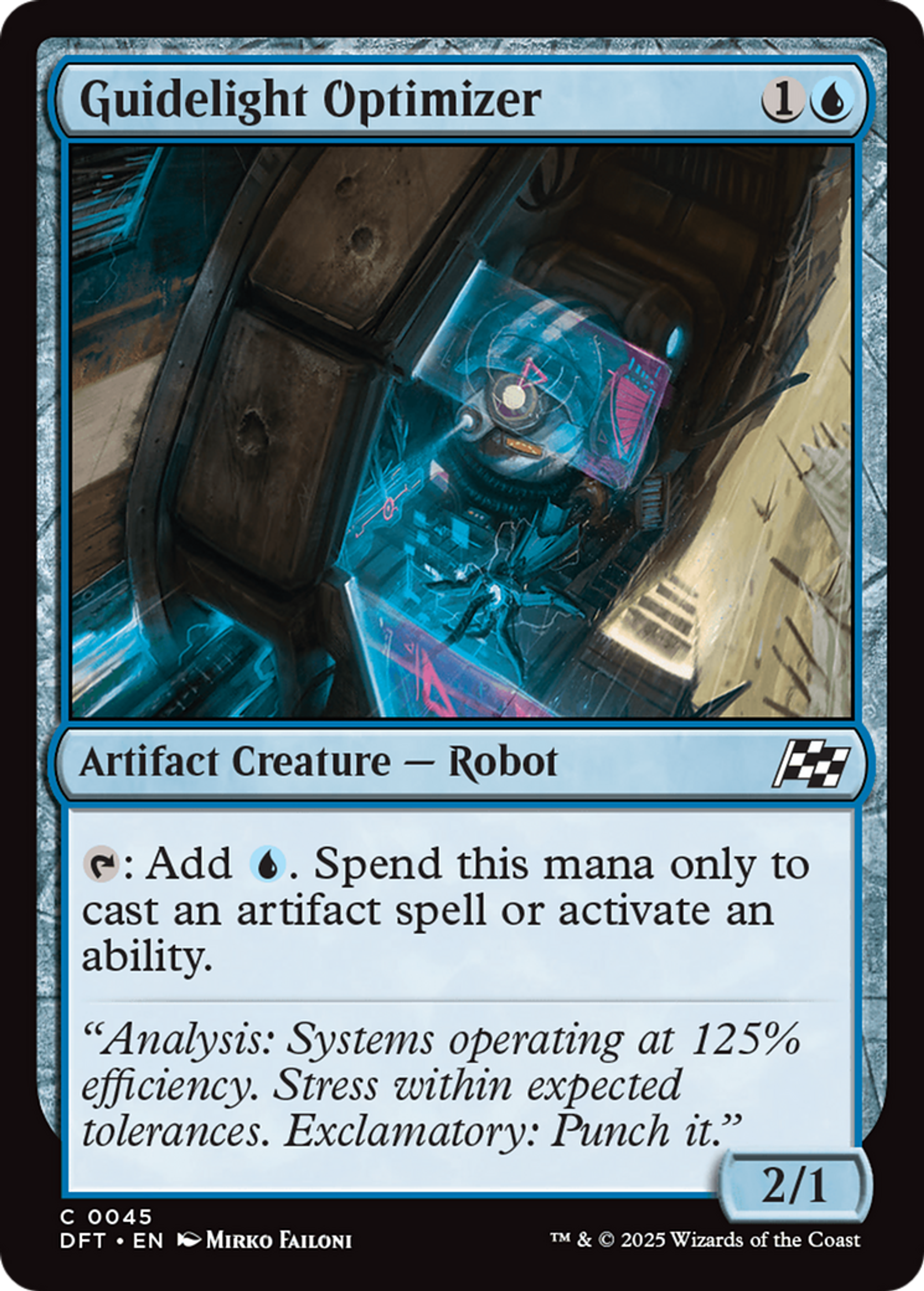 Guidelight Optimizer — Aetherdrift — Magic: The Gathering