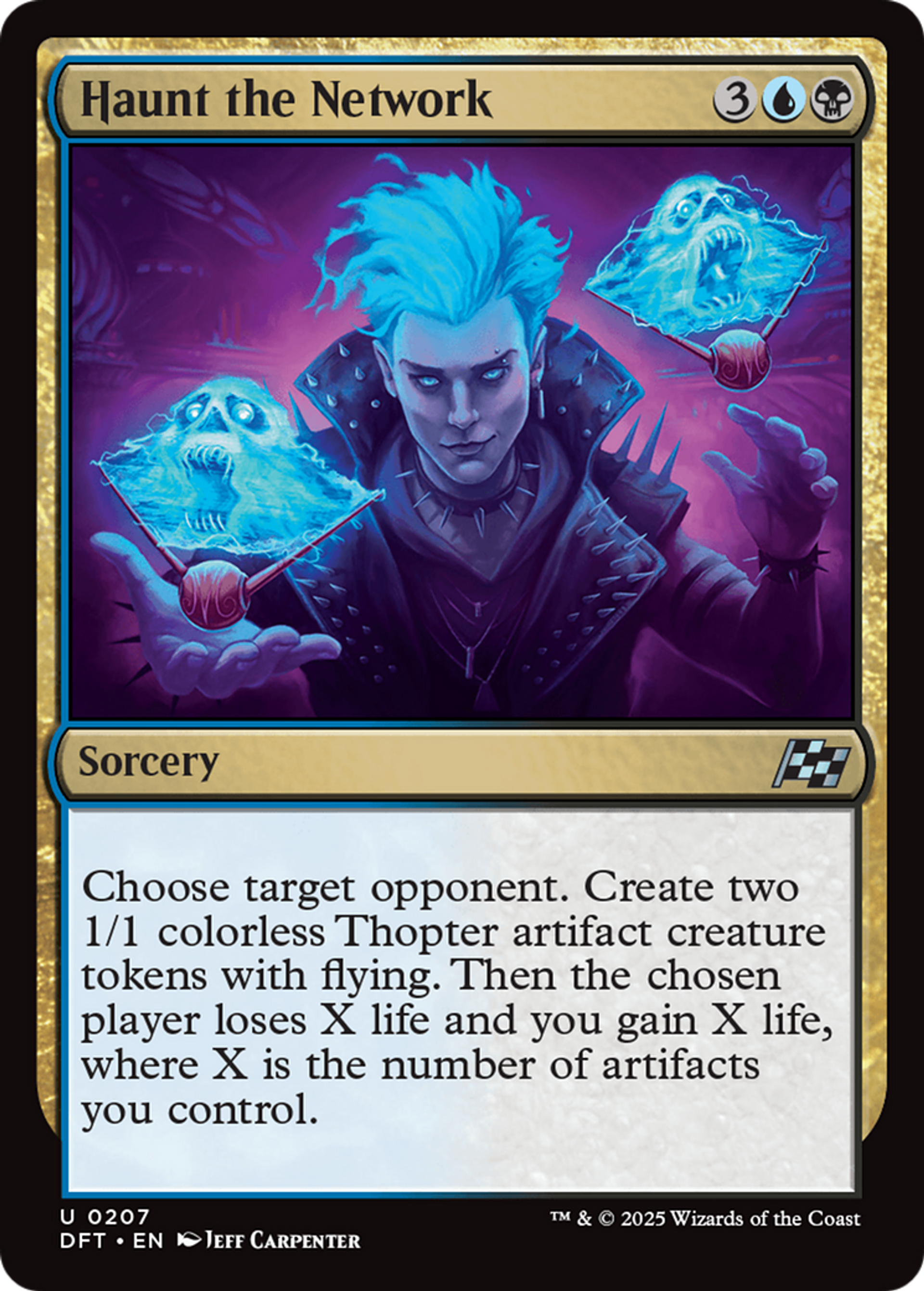 Haunt the Network — Aetherdrift — Magic: The Gathering