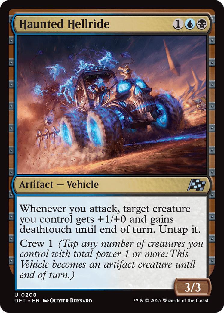 Haunted Hellride — Aetherdrift — Magic: The Gathering