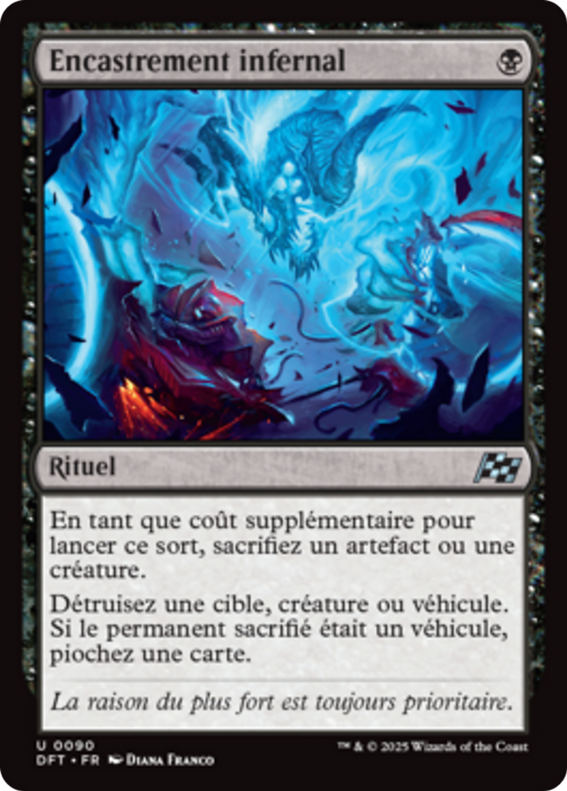 Encastrement infernal — Aetherdrift — Magic: The Gathering