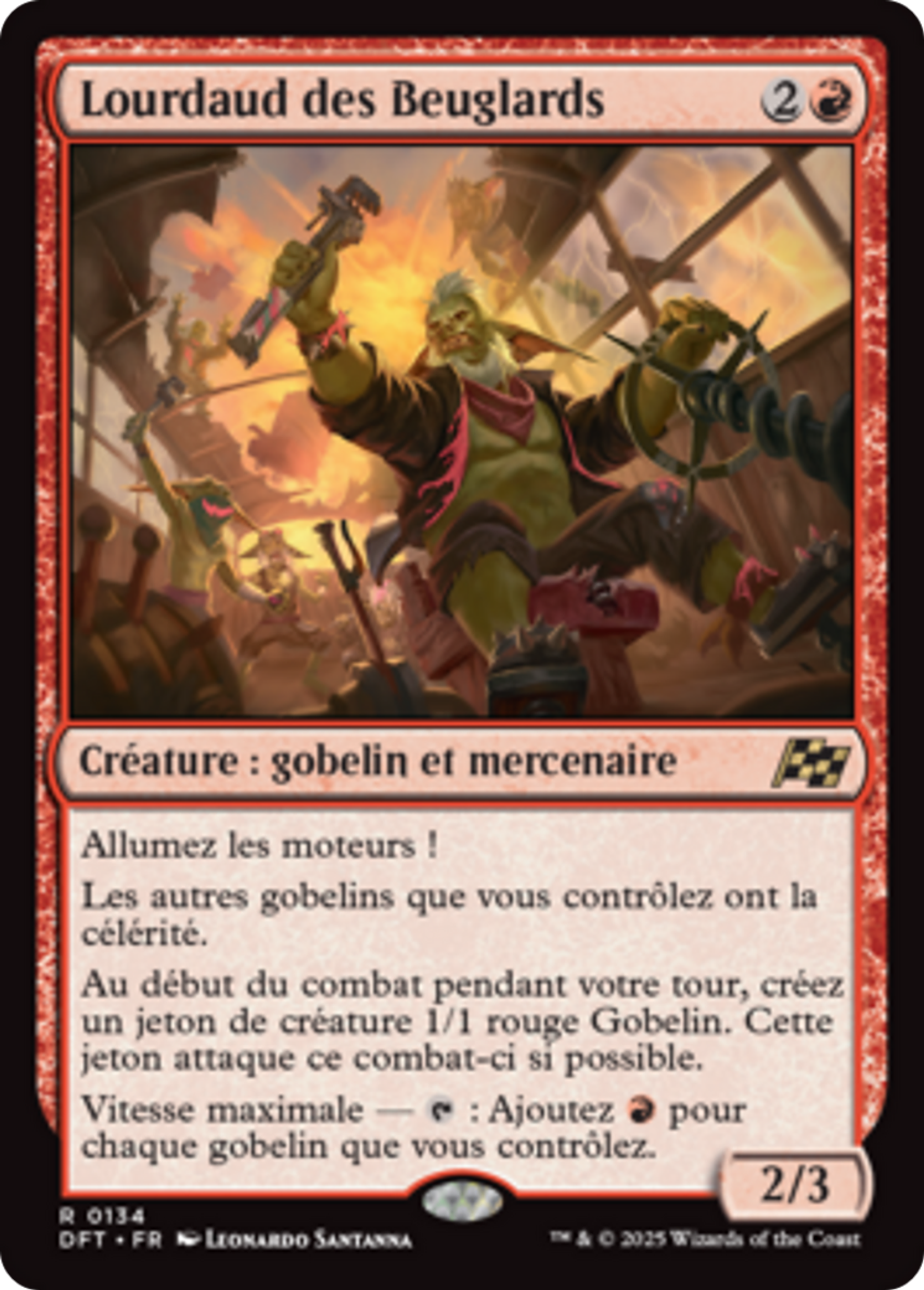Lourdaud des Beuglards — Aetherdrift — Magic: The Gathering