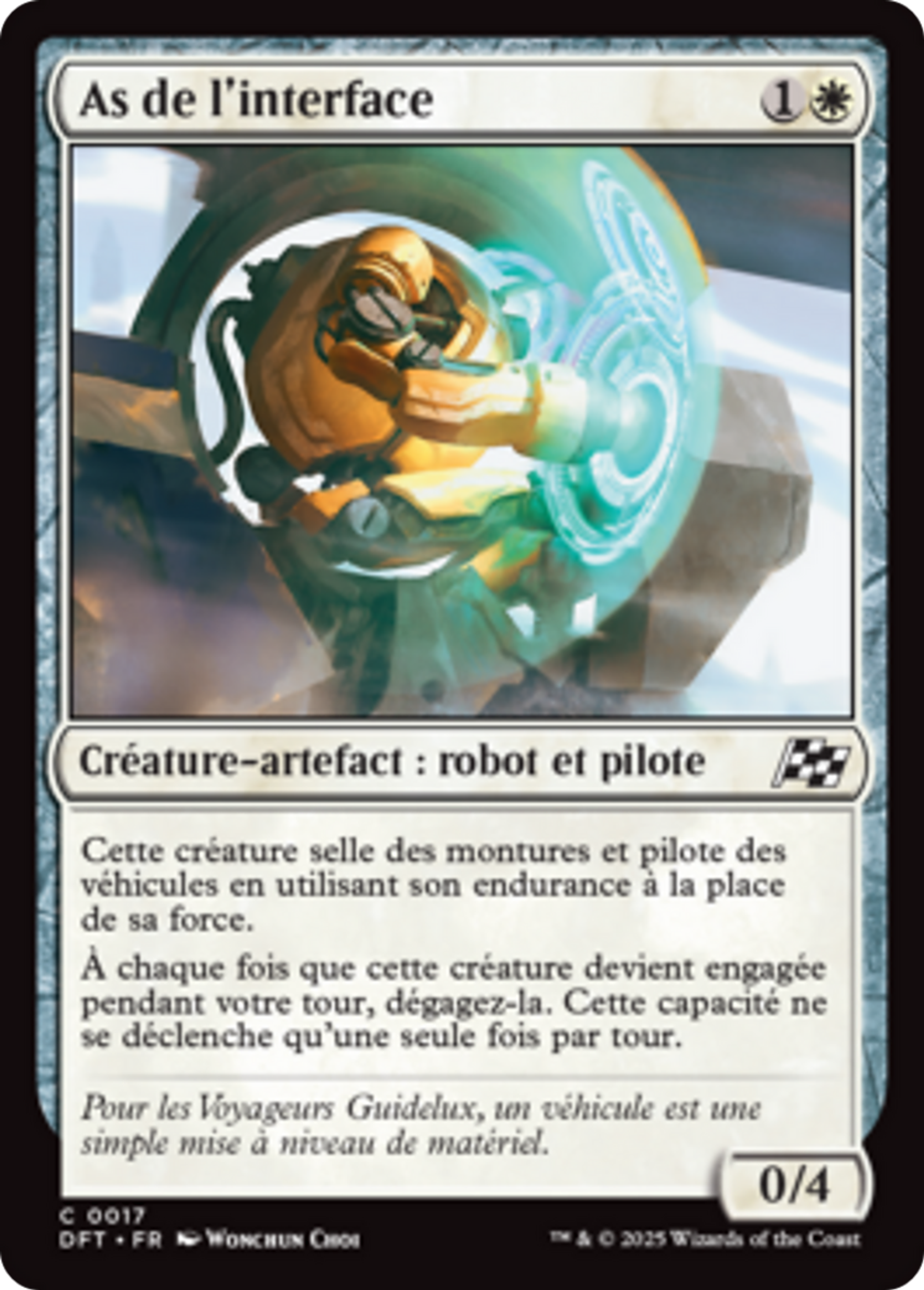 As de l'interface — Aetherdrift — Magic: The Gathering